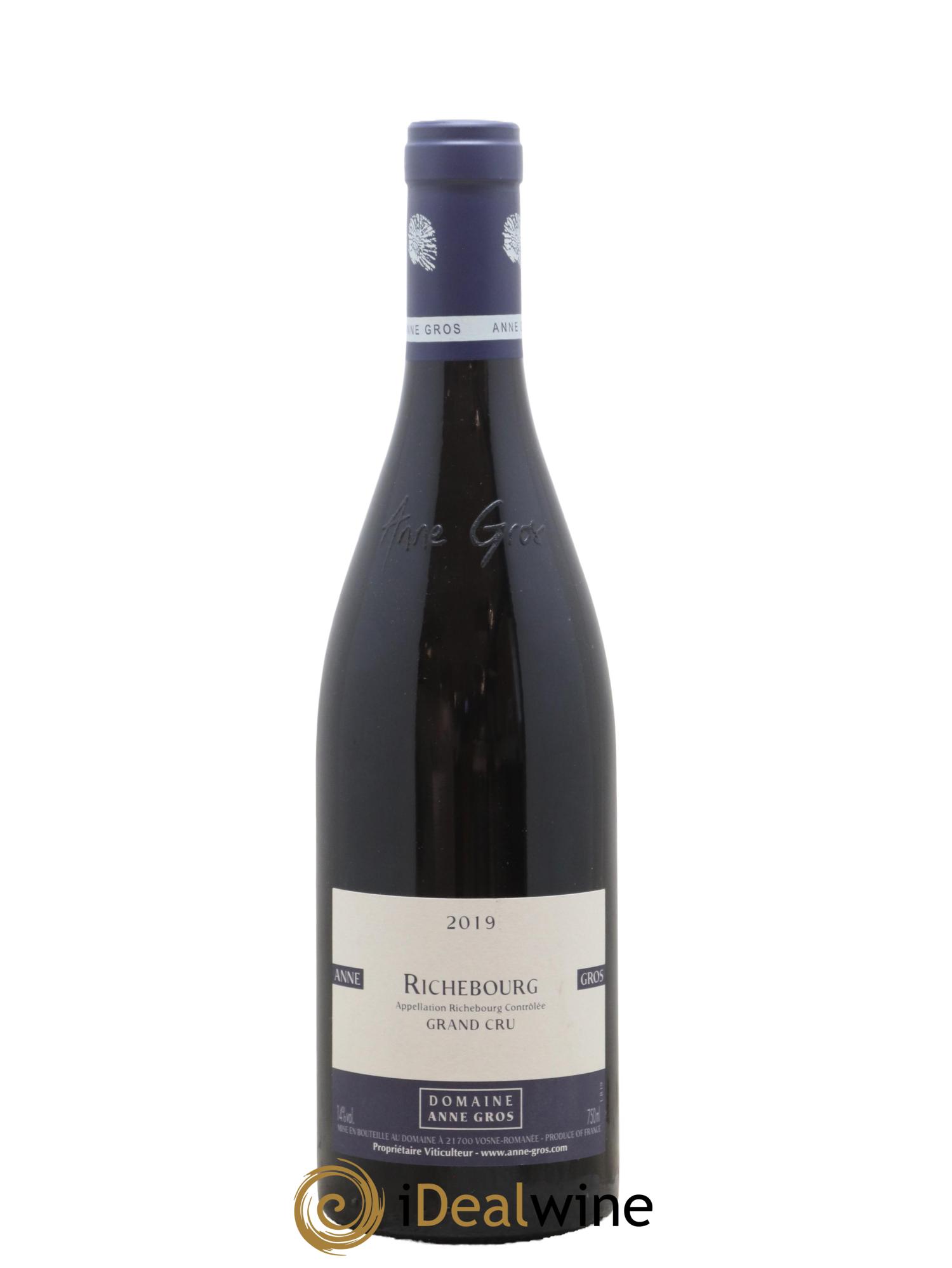 Richebourg Grand Cru Anne Gros 2019 - Lot of 1 bottle - 0