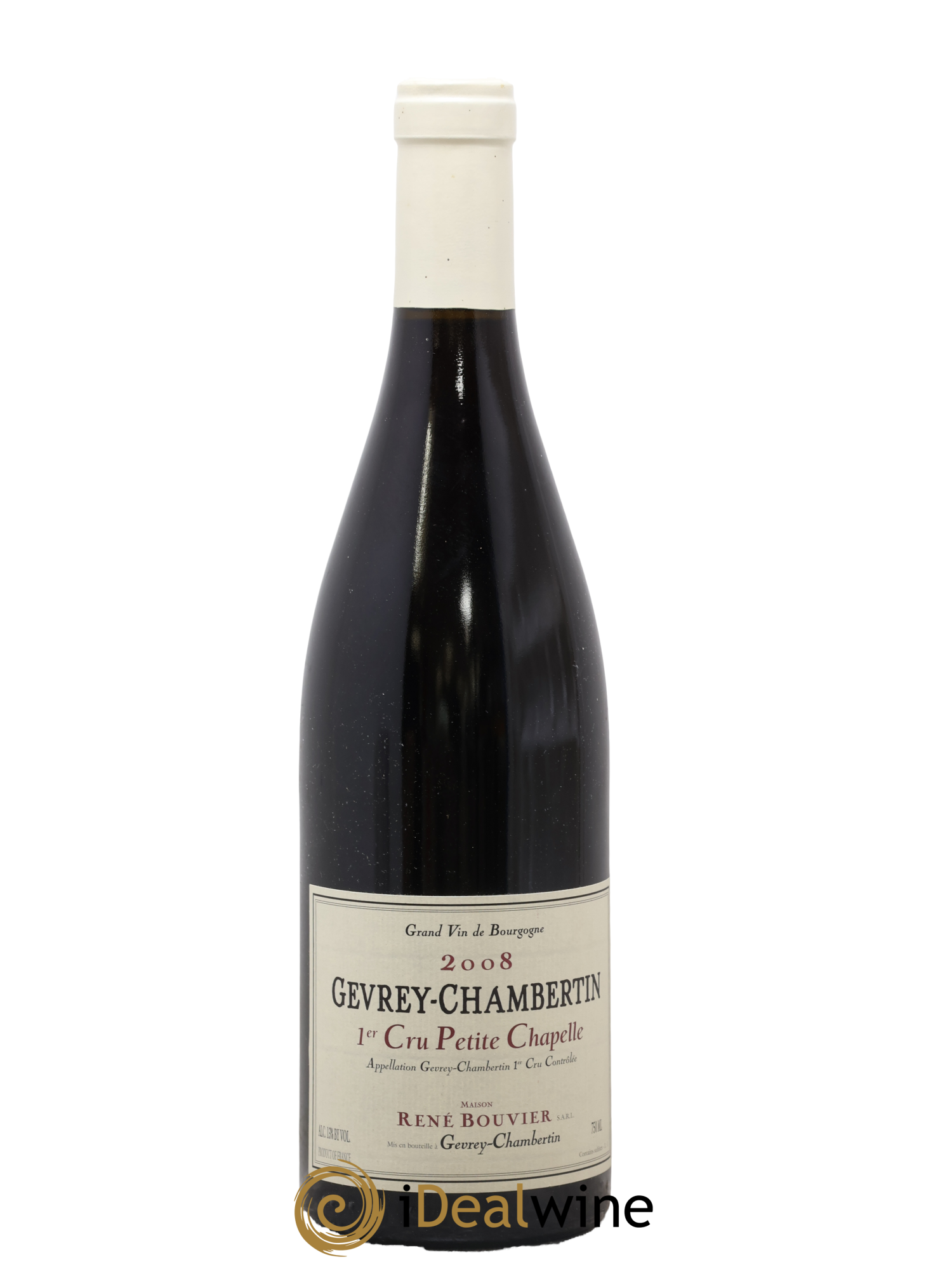 Gevrey-Chambertin 1er Cru Petite Chapelle René Bouvier 2008 - Posten von 1 Flasche - 0