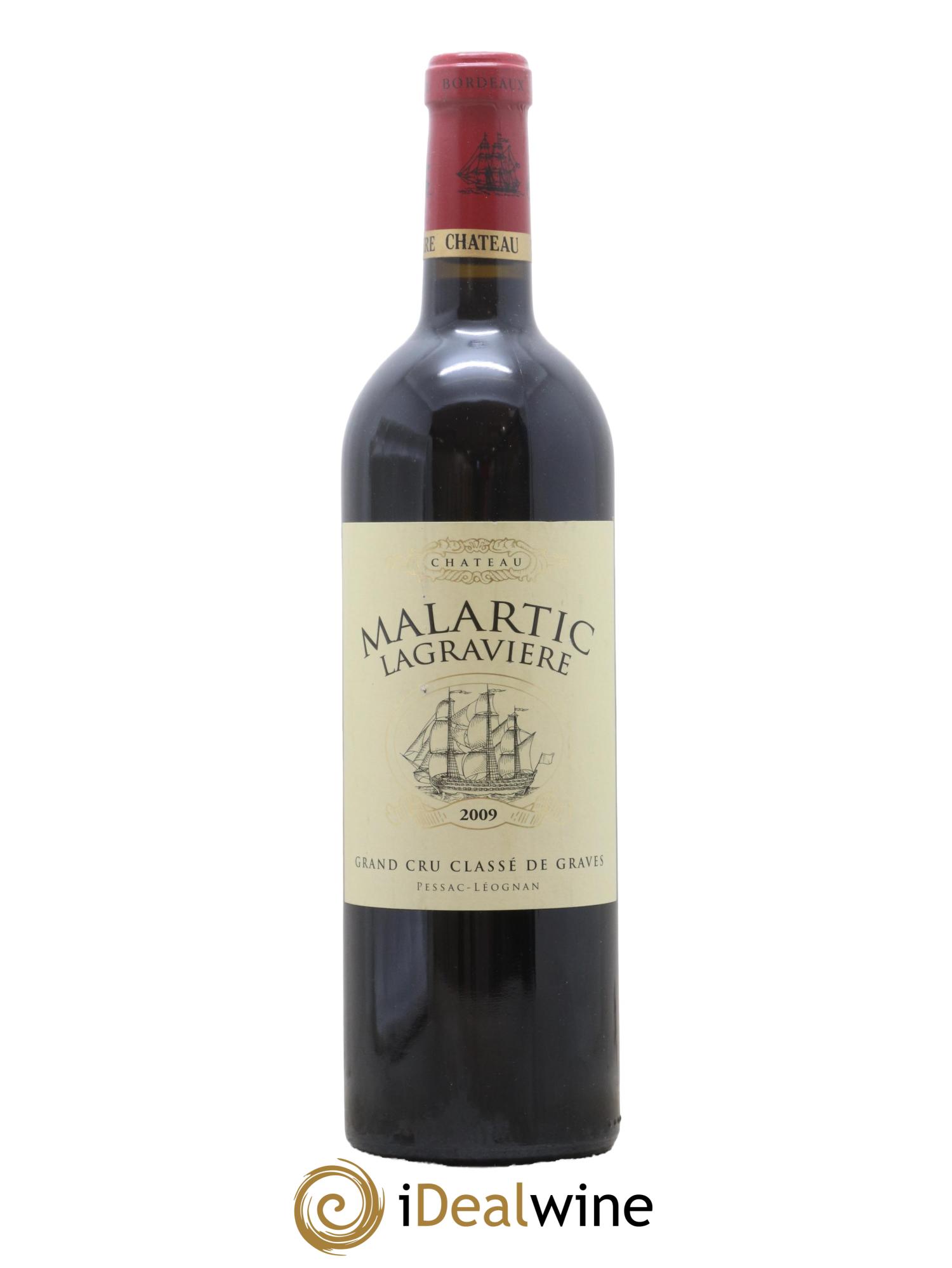 Château Malartic-Lagravière Cru Classé de Graves 2009 - Lot de 1 bouteille - 0