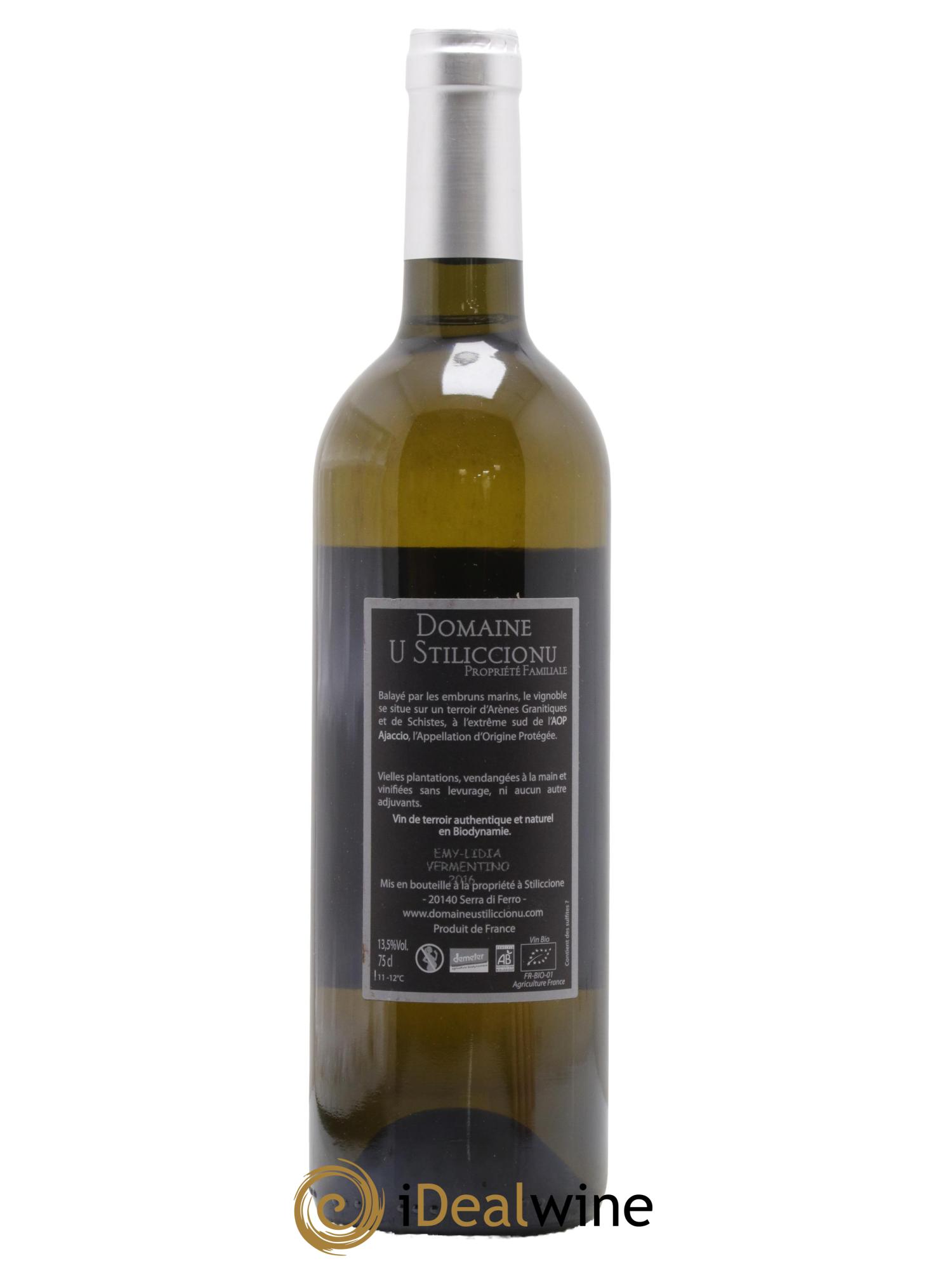 Ajaccio Vermentino Domaine U Stiliccionu 2016 - Lotto di 1 bottiglia - 1