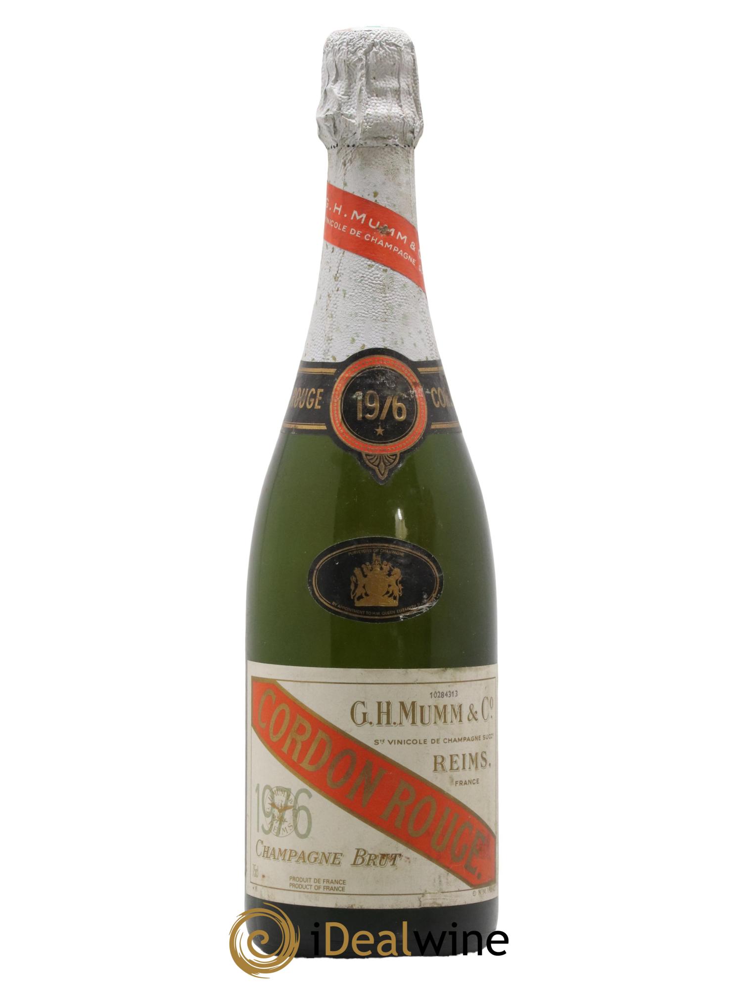 Cordon Rouge Mumm 1976 - Lot de 1 bouteille - 0