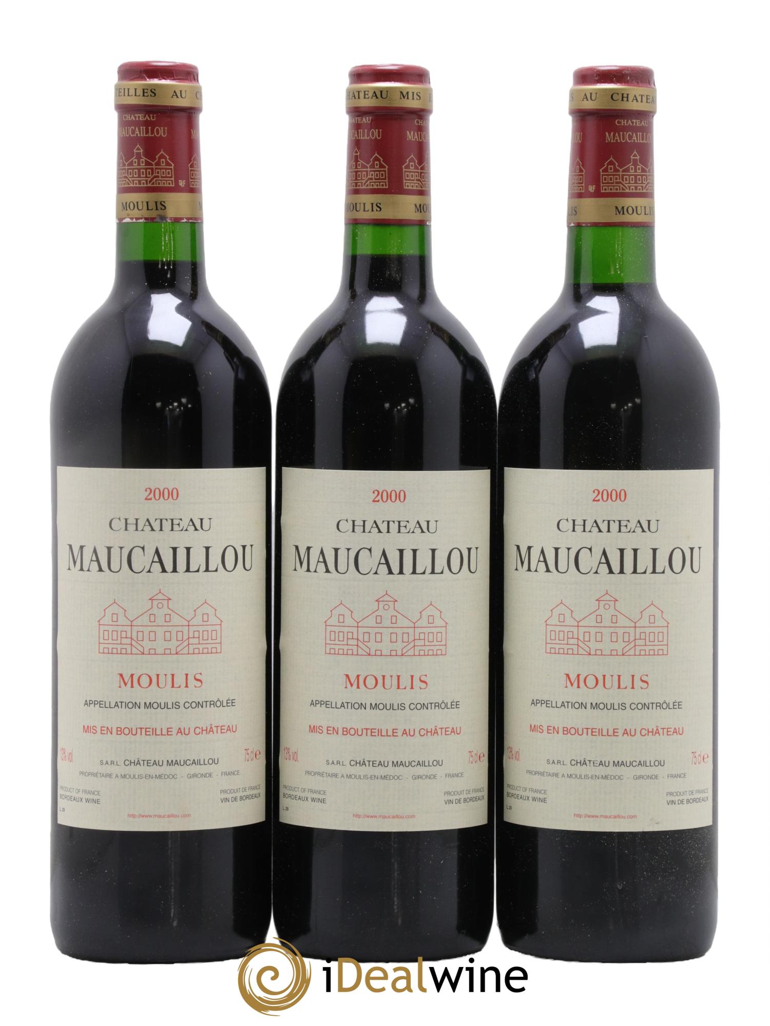 Château Maucaillou 2000 - Lot de 12 bouteilles - 2