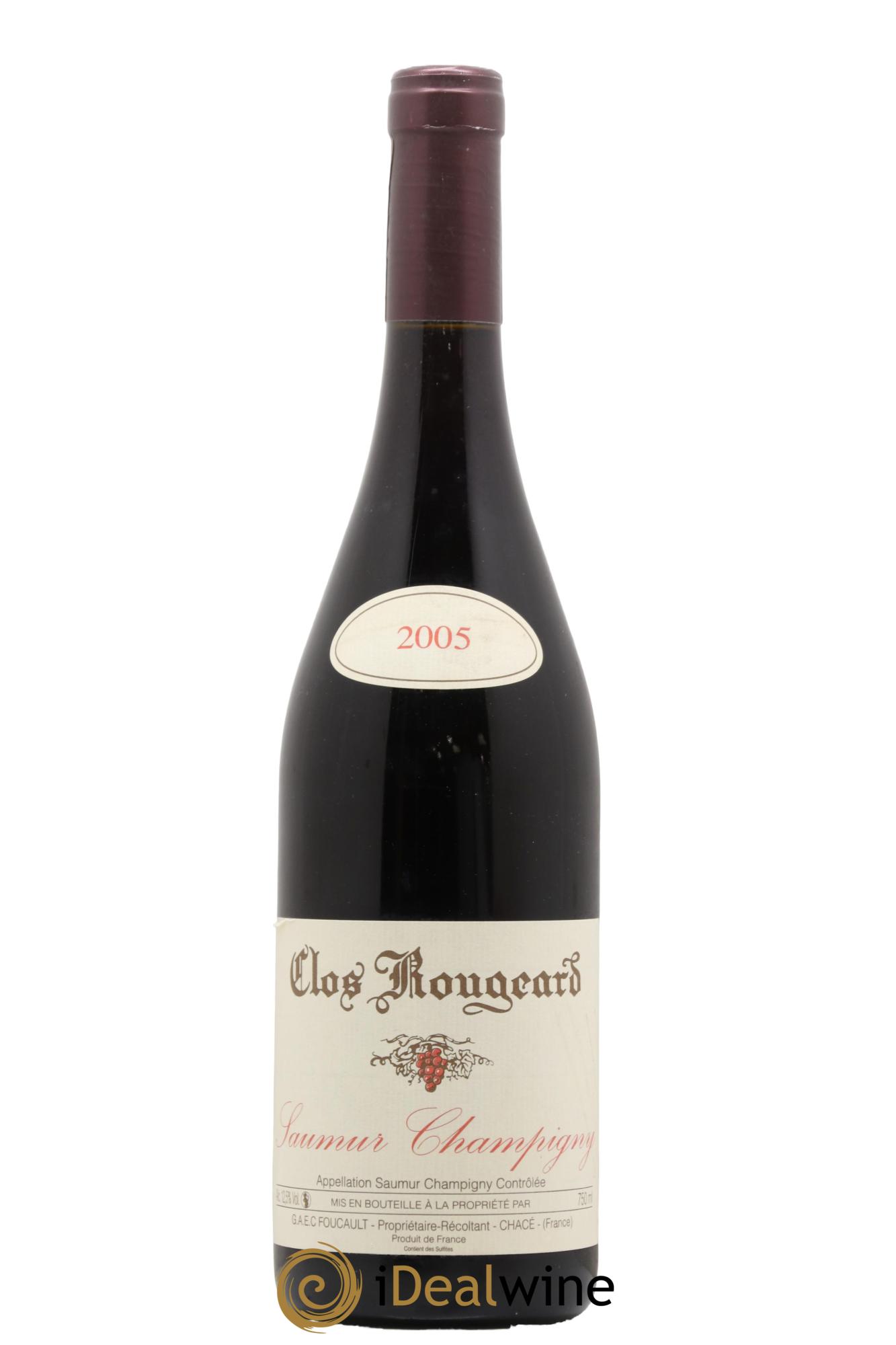 Saumur-Champigny Clos Rougeard 2005 - Posten von 1 Flasche - 0