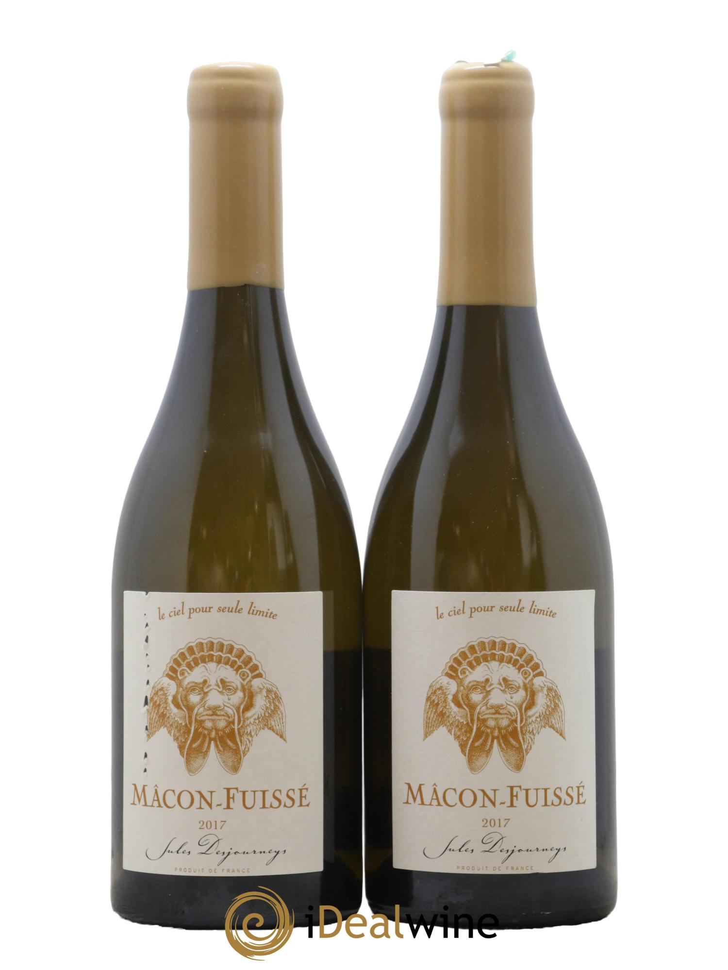 Mâcon-Fuissé Bois de la Croix Jules Desjourneys 2017 - Posten von 2 Flaschen - 0