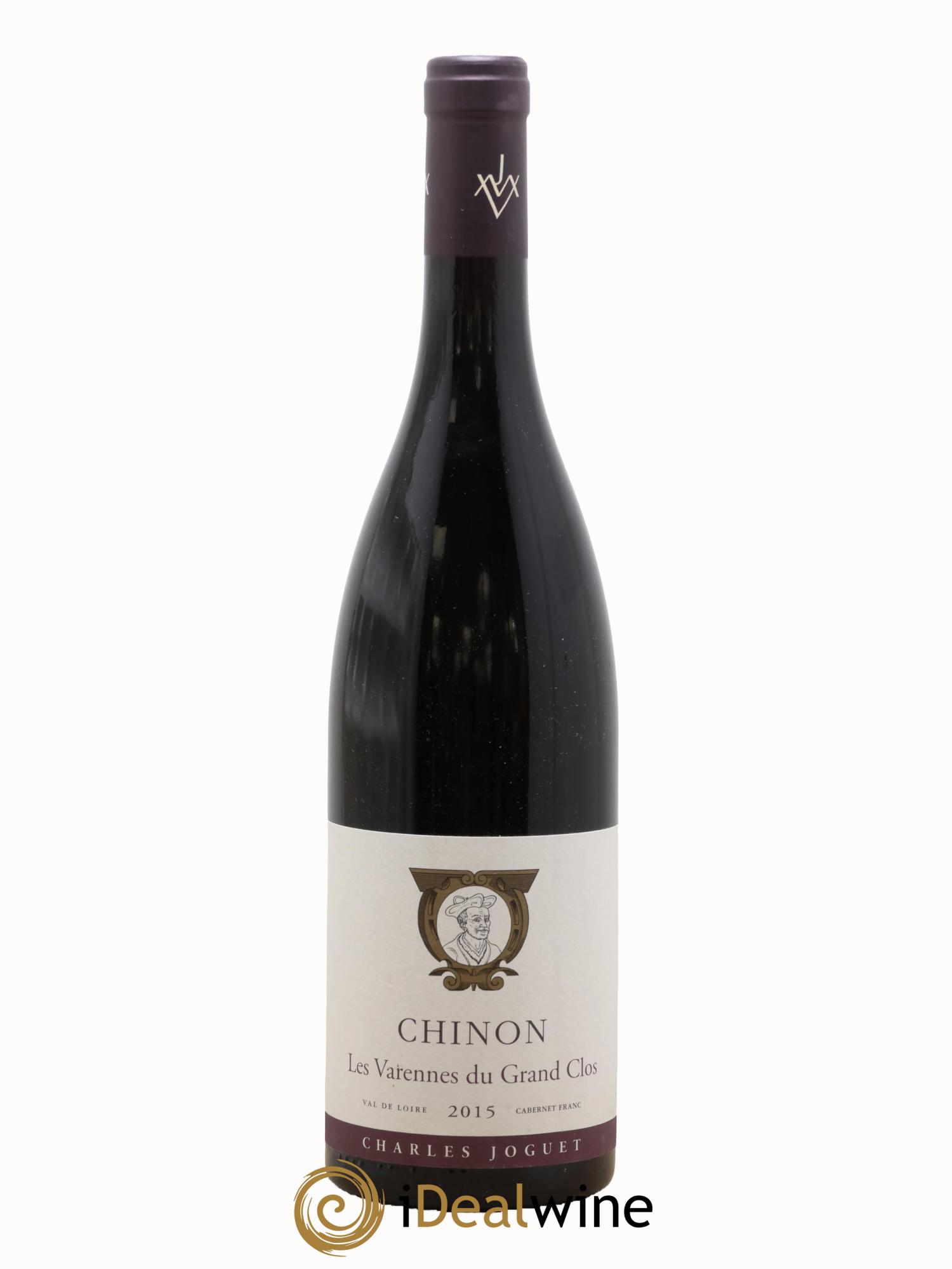Chinon Les Varennes du Grand Clos Charles Joguet 2015 - Lot de 1 bouteille - 0