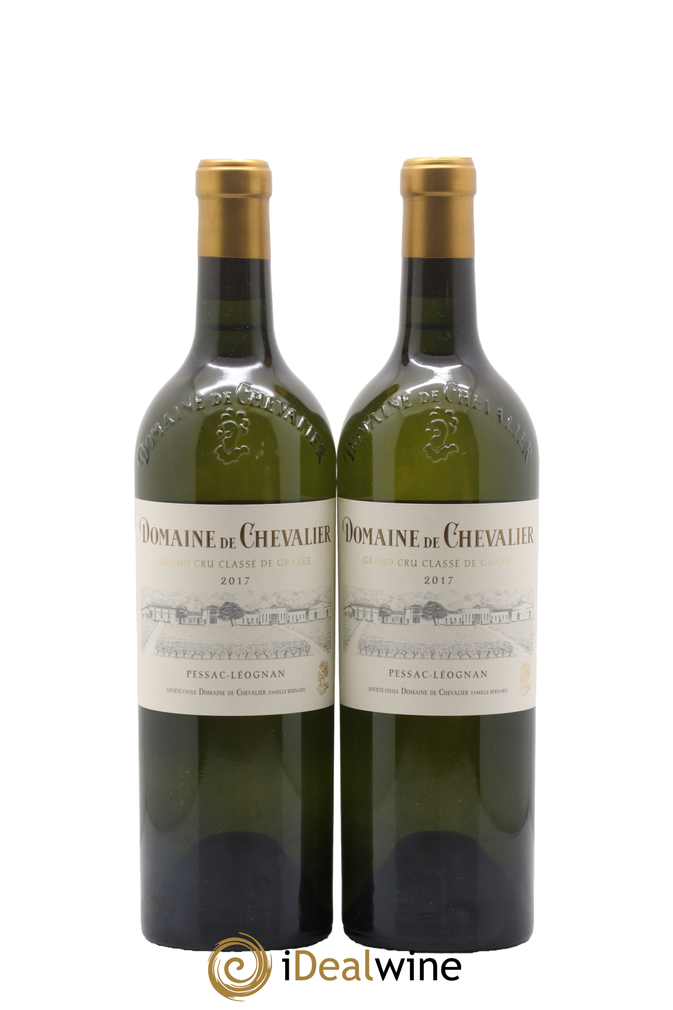 Domaine de Chevalier Cru Classé de Graves 2017 - Lot de 2 bouteilles - 0