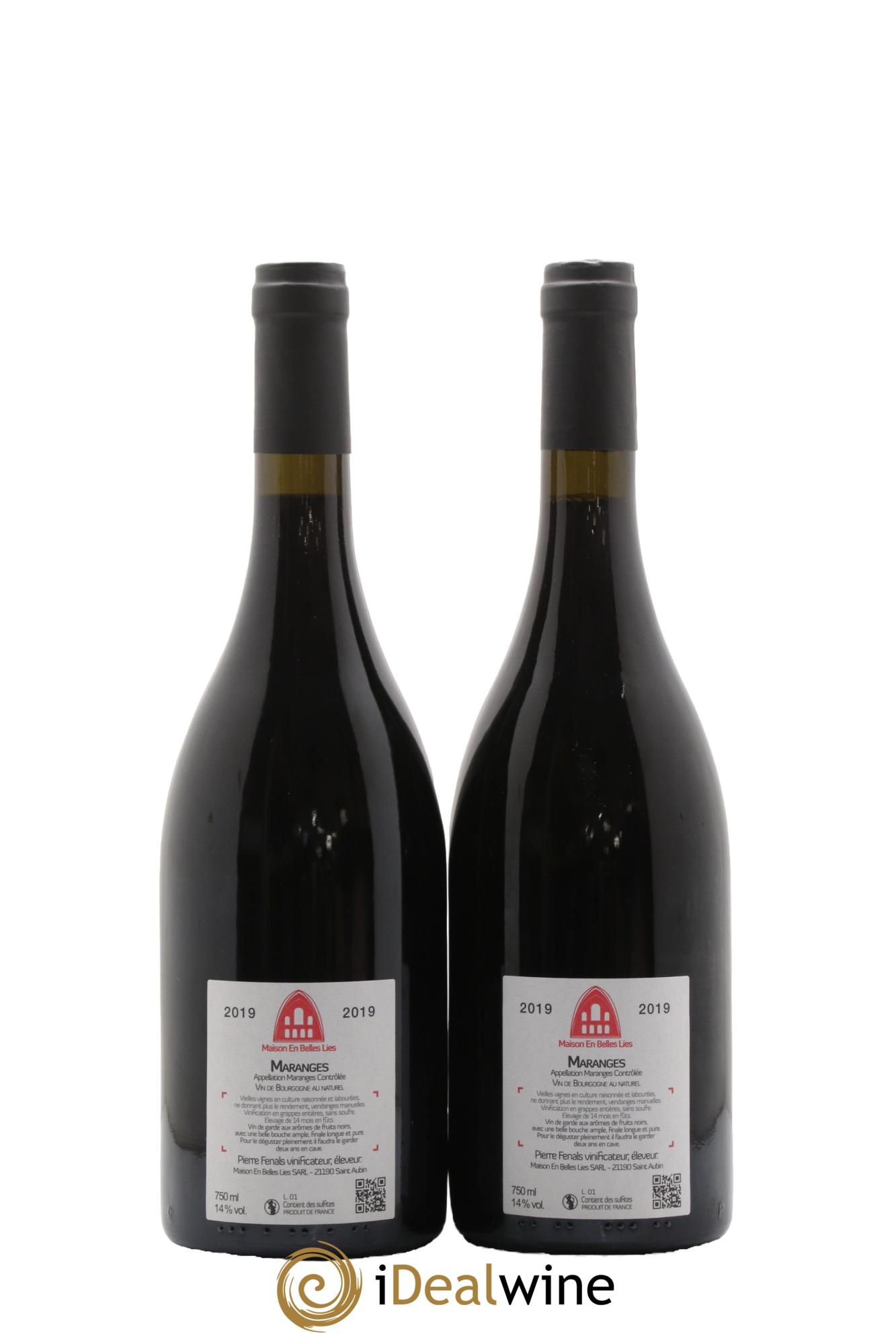 Maranges Maison En Belles Lies  2019 - Lotto di 2 bottiglie - 1