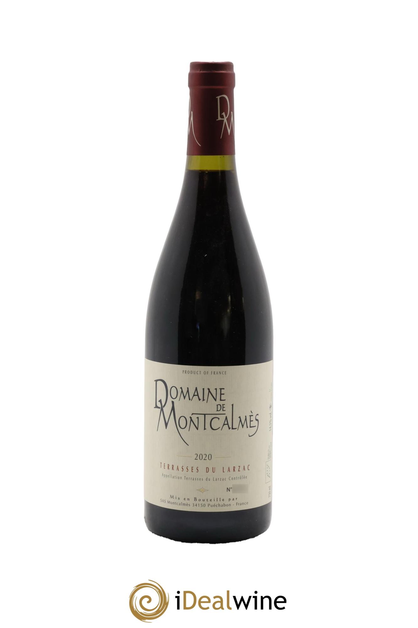 Terrasses du Larzac Domaine de Montcalmès Frédéric Pourtalié 2020 - Lot de 1 bouteille - 0