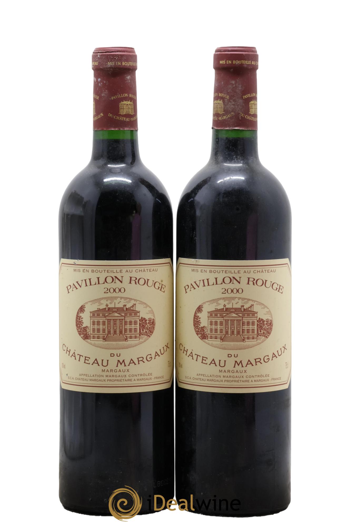 Pavillon Rouge du Château Margaux Second Vin 2000 - Lot of 2 bottles - 0