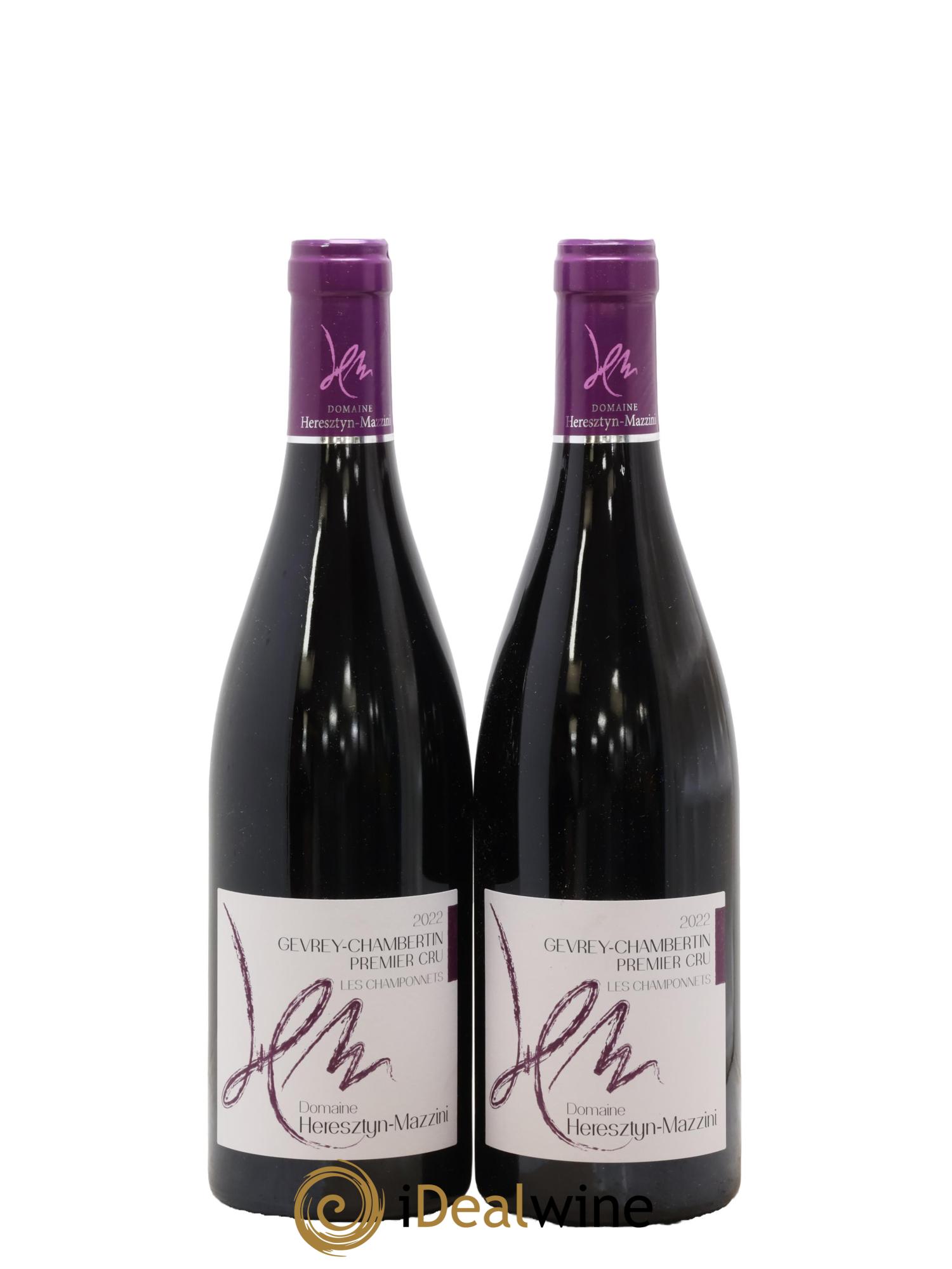 Gevrey-Chambertin 1er Cru Les Champonnets Domaine Heresztyn 2022 - Lot de 2 bouteilles - 0