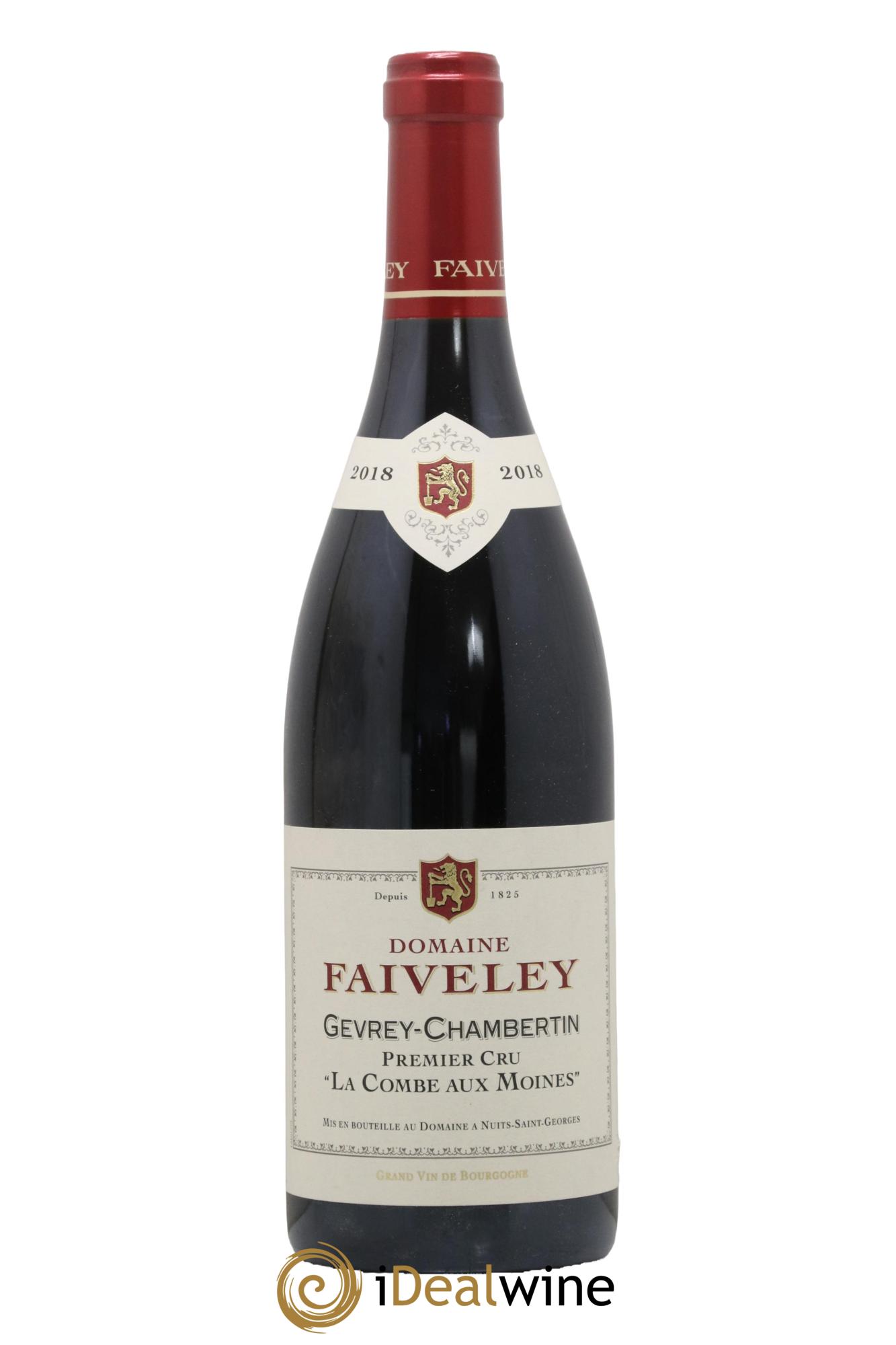Gevrey-Chambertin 1er Cru La Combe aux moines Faiveley 2018 - Posten von 1 Flasche - 0