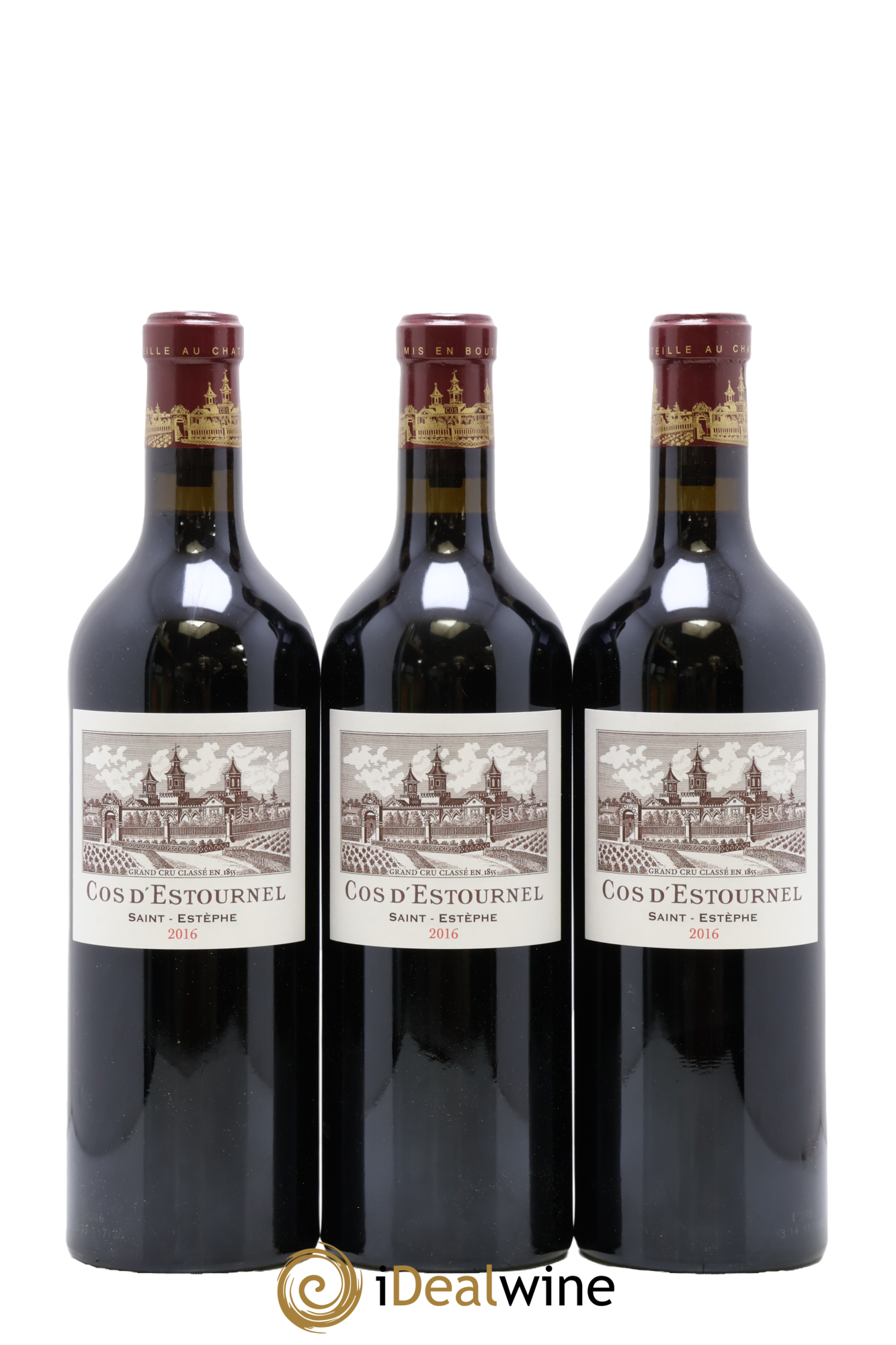Cos d'Estournel 2ème Grand Cru Classé 2016 - Lotto di 3 bottiglie - 0