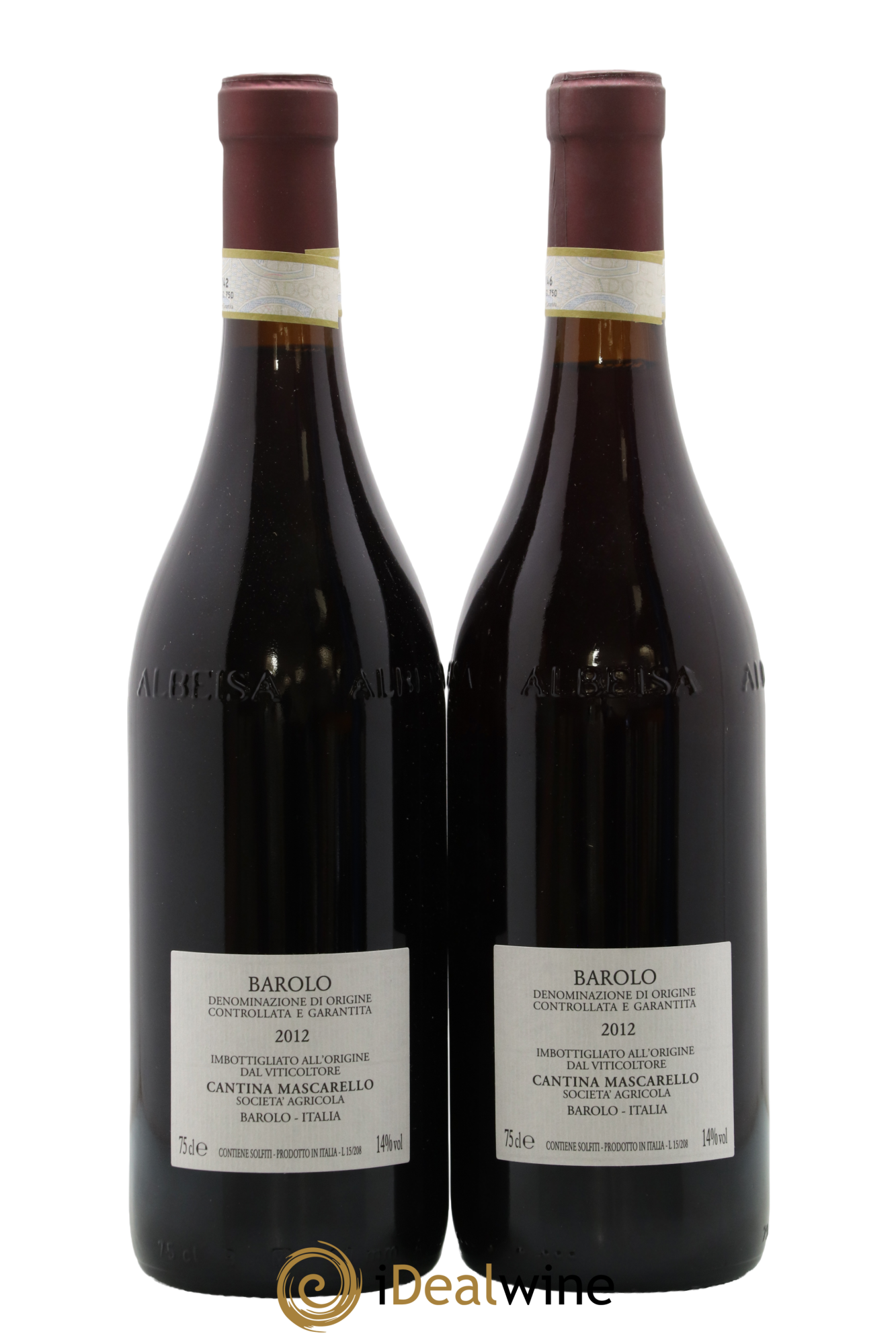 Barolo DOCG Bartolo Mascarello 2012 - Lotto di 2 bottiglie - 1