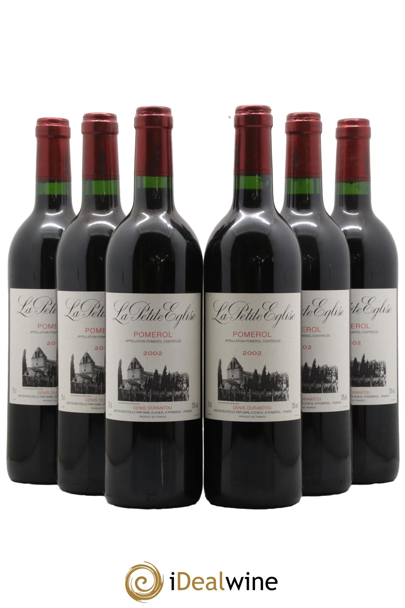 La Petite Eglise 2002 - Lot de 6 bouteilles - 0