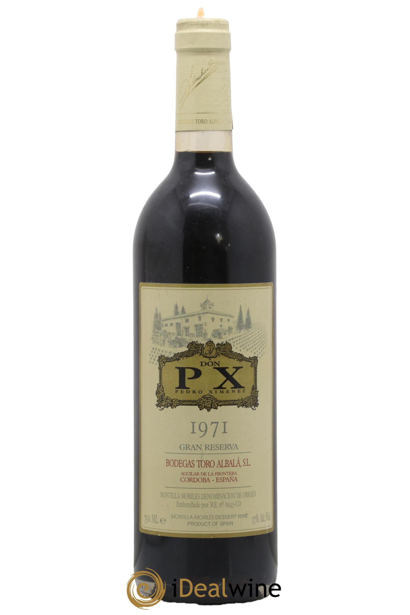 Montilla Moriles Bodegas Toro Albala Don PX Gran Reserva 1971 - Lot of 1 bottle - 0