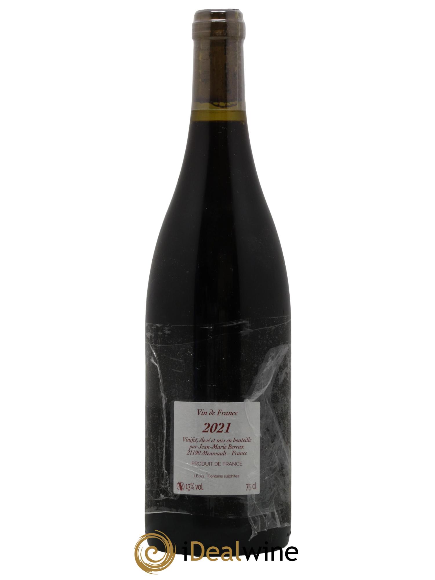 Vin de France Nondegu Jean-Marie Berrux 2021 - Lot de 1 bouteille - 1