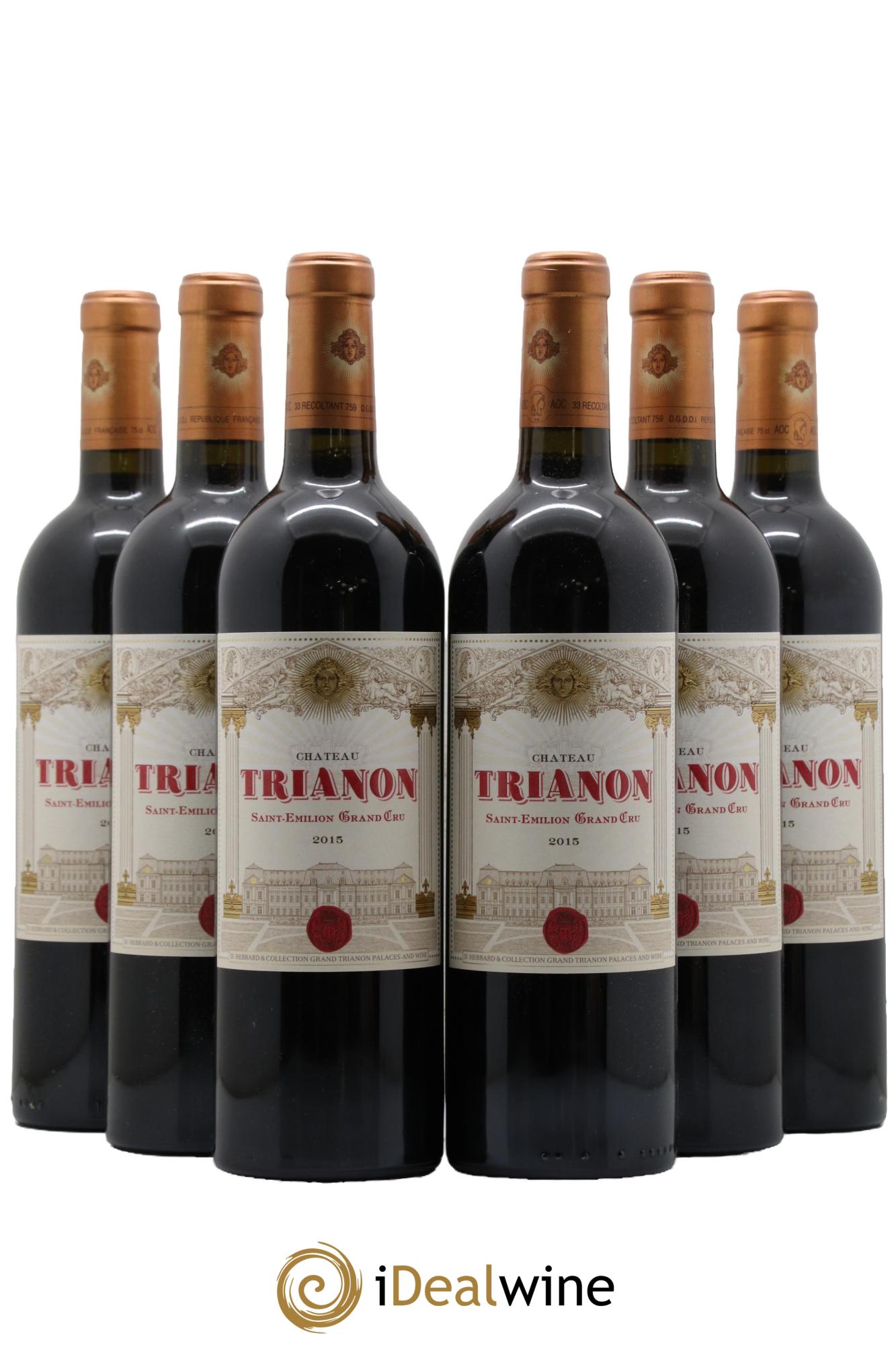 Château Trianon 2015 - Lot de 6 bouteilles - 0