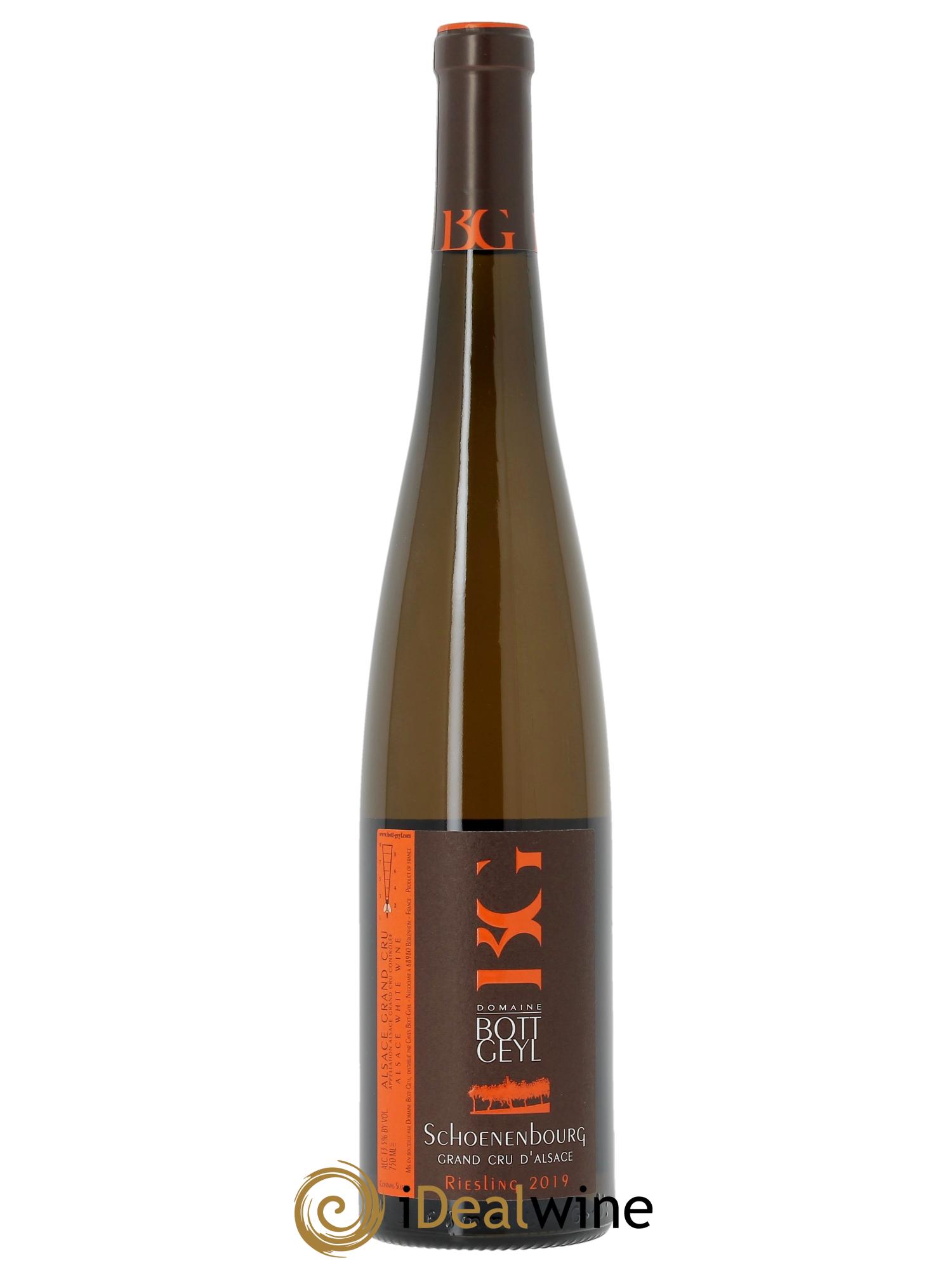 Alsace Grand Cru Schoenenbourg Riesling Bott-Geyl (Domaine)  2019 - Lot de 1 bouteille - 0