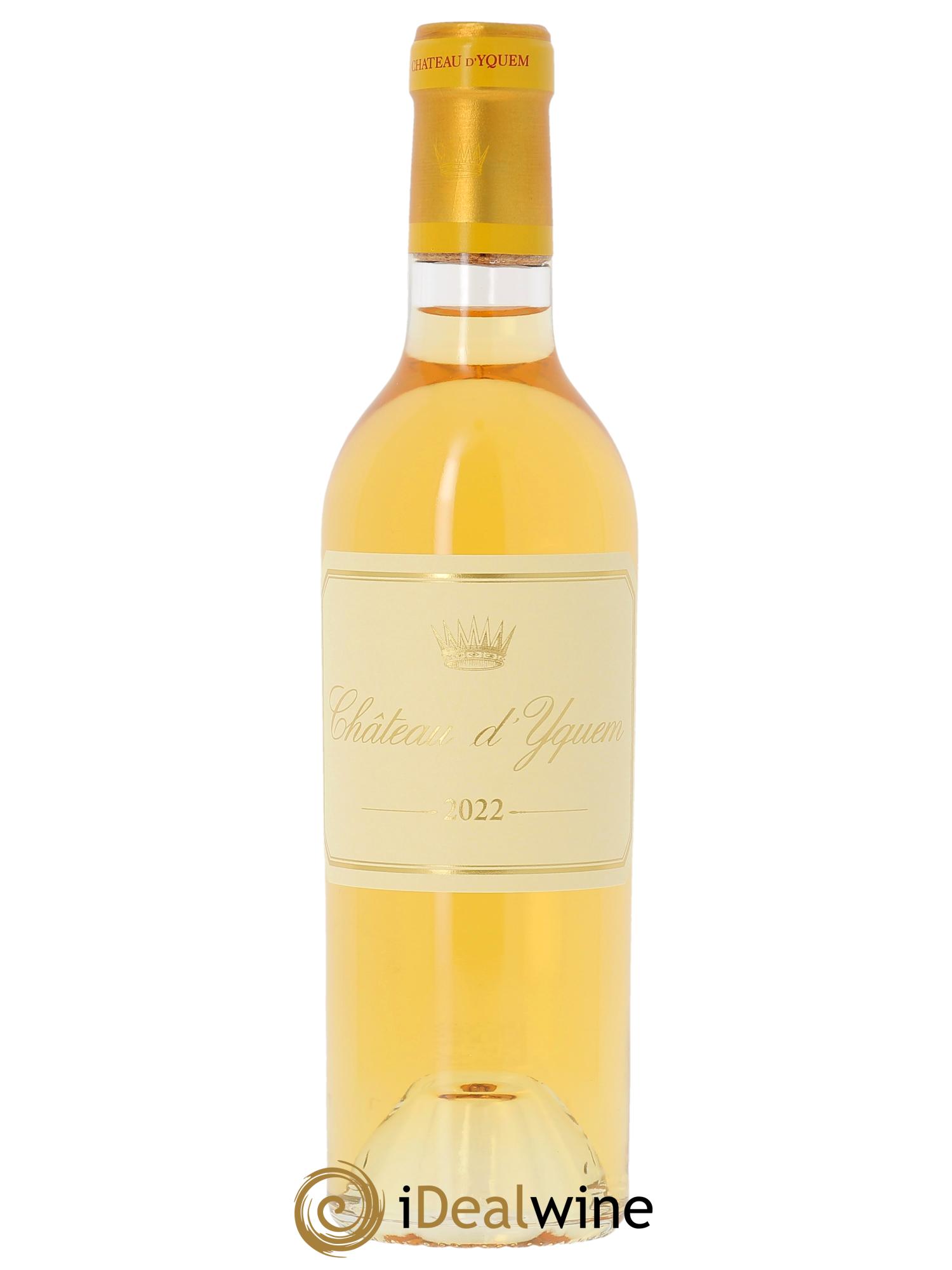 Château d' Yquem 1er Cru Classé Supérieur (Original-holzkiste ab 3 Fl.) 2022 - Posten von 1 Demi-Flasche - 0