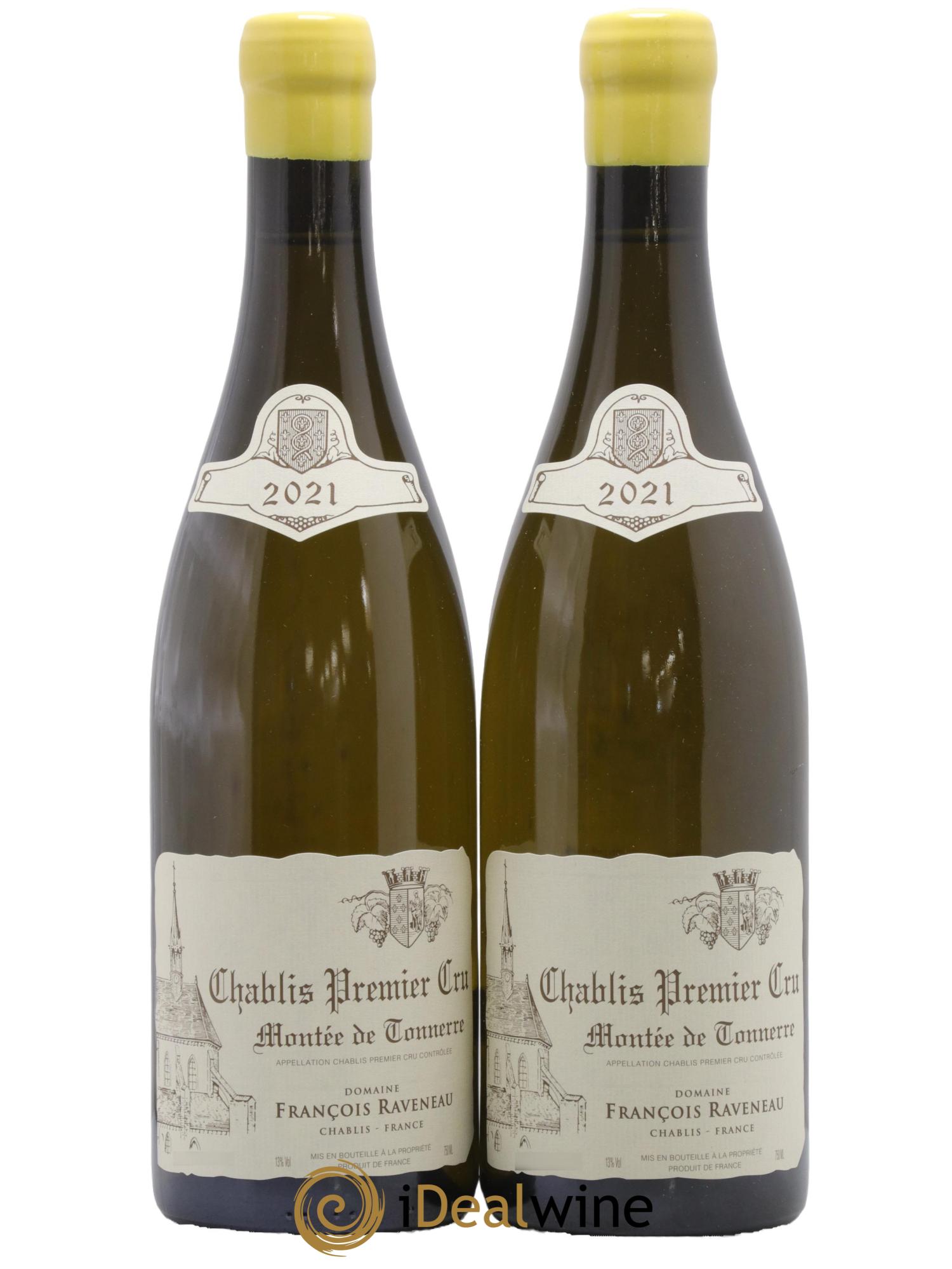 Chablis 1er Cru Montée de Tonnerre Raveneau (Domaine) 2021 - Lotto di 2 bottiglie - 0