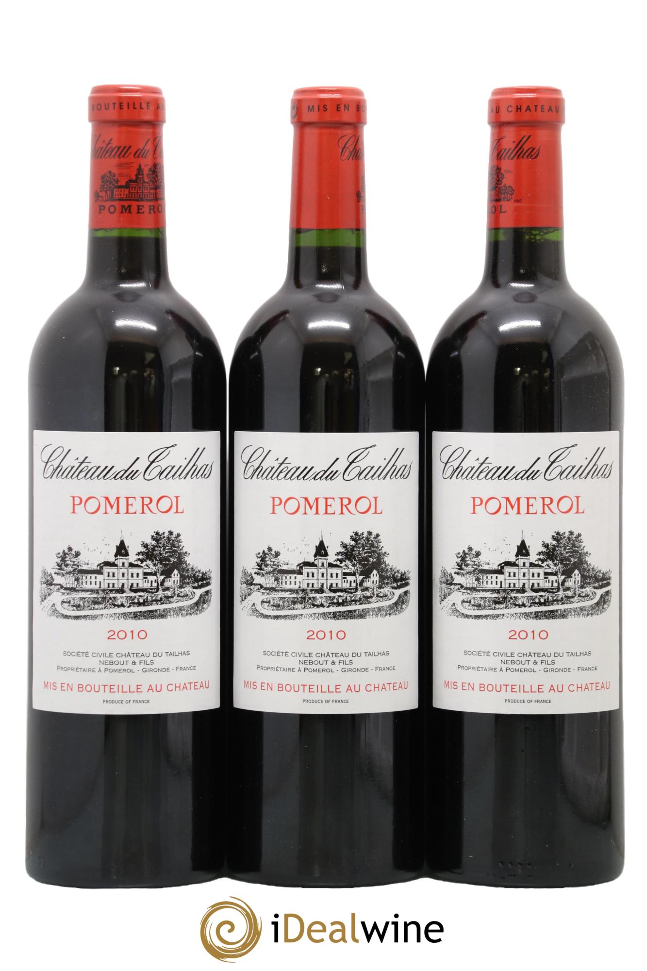 Château du Tailhas 2010 - Lot of 3 bottles - 0
