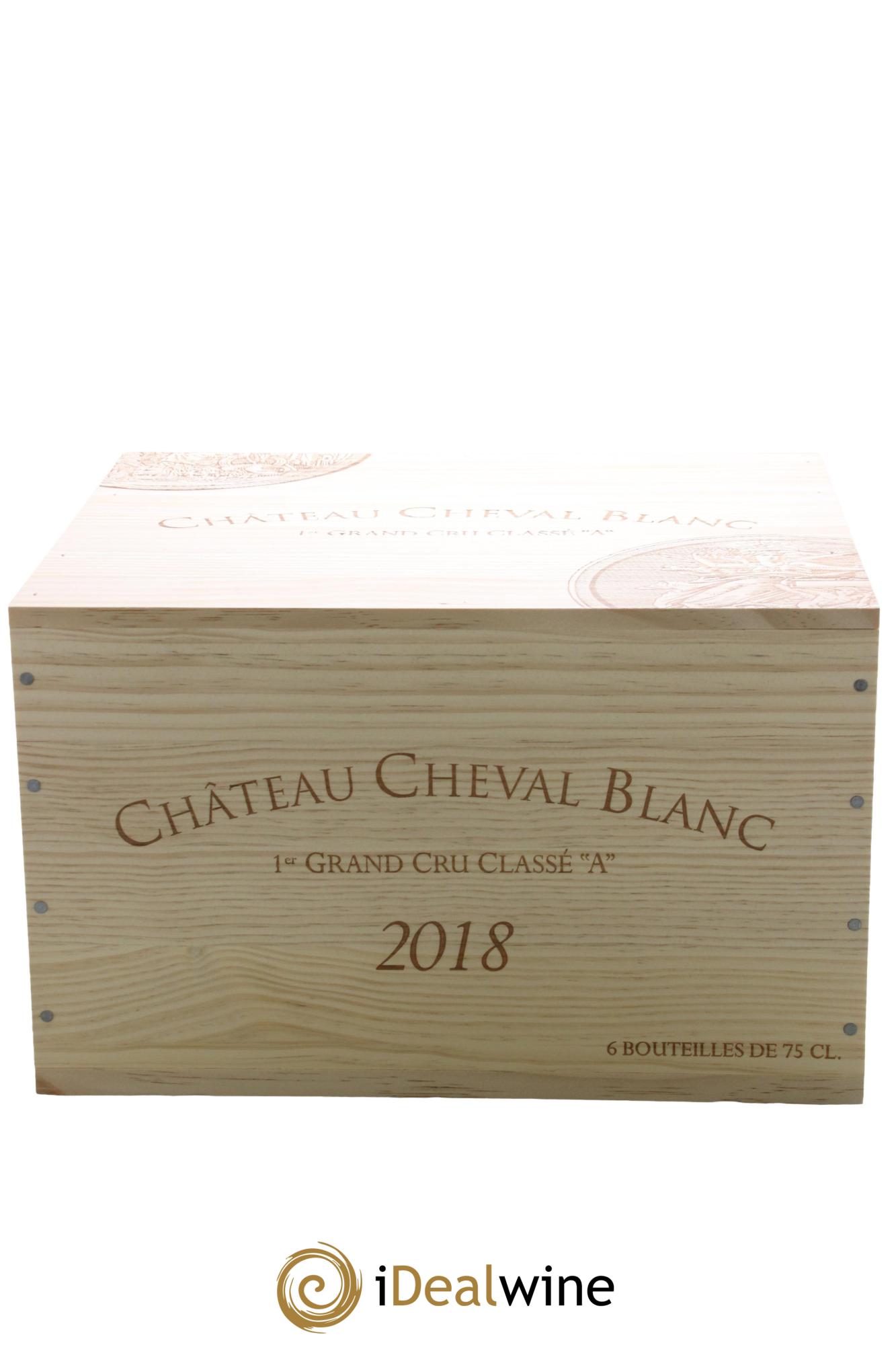 Château Cheval Blanc 1er Grand Cru Classé A 2018 - Lot de 6 bouteilles - 3