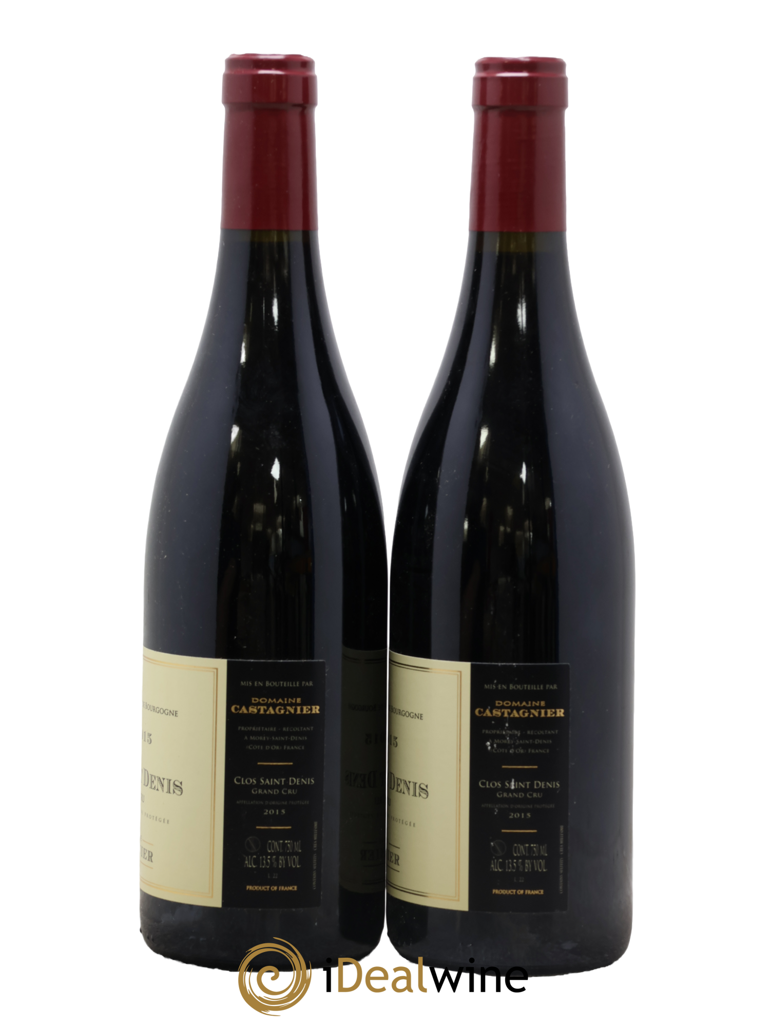 Clos Saint-Denis Grand Cru Castagnier (Domaine) 2015 - Lot de 2 bouteilles - 1