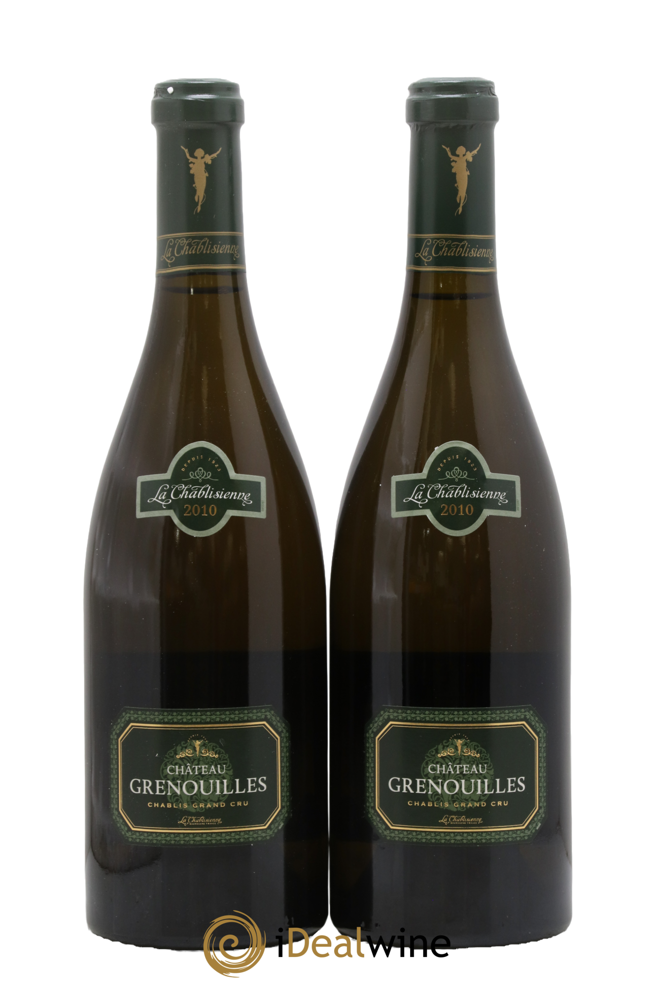 Chablis Grand Cru Grenouilles Château Grenouille - La Chablisienne 2010 - Lot de 2 bouteilles - 0