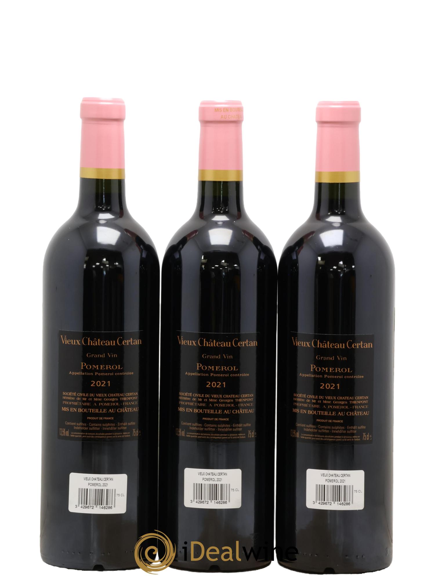 Vieux Château Certan 2021 - Lot de 6 bouteilles - 4