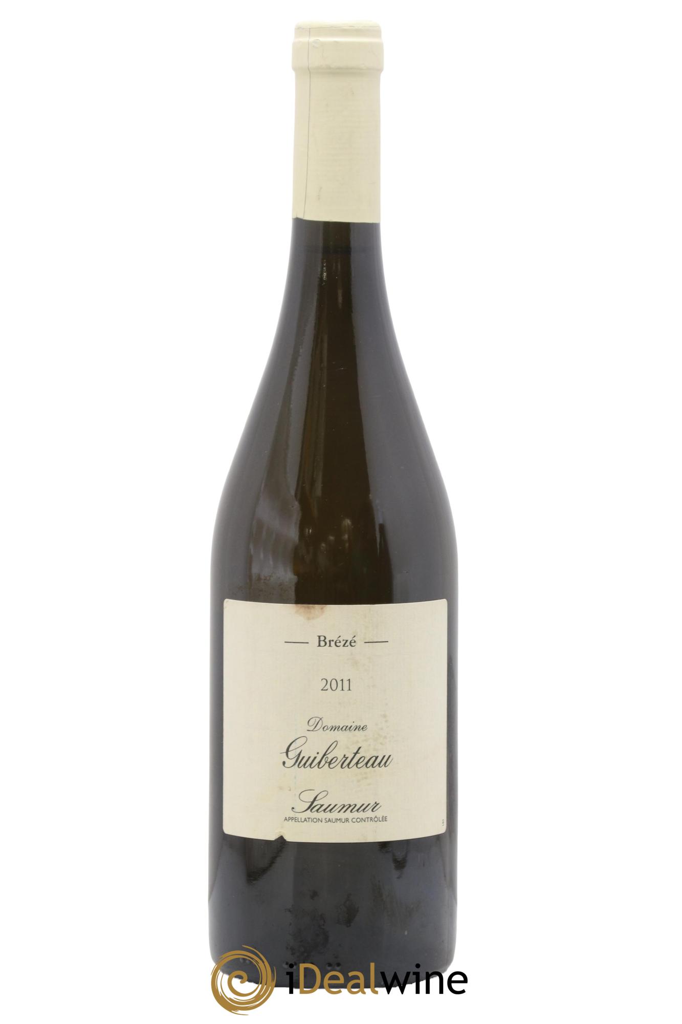 Saumur Brézé Domaine Guiberteau 2011 - Posten von 1 Flasche - 0