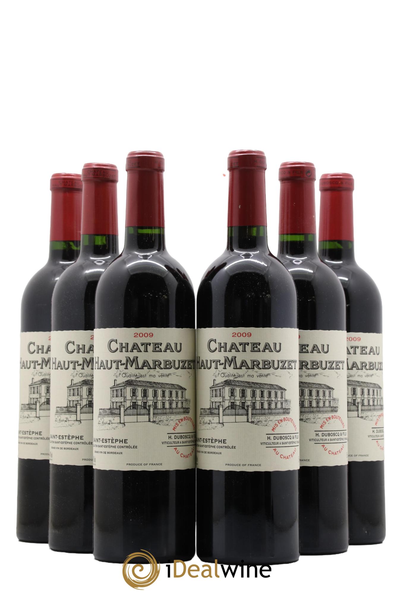 Château Haut Marbuzet 2009 - Lot de 6 bouteilles - 0
