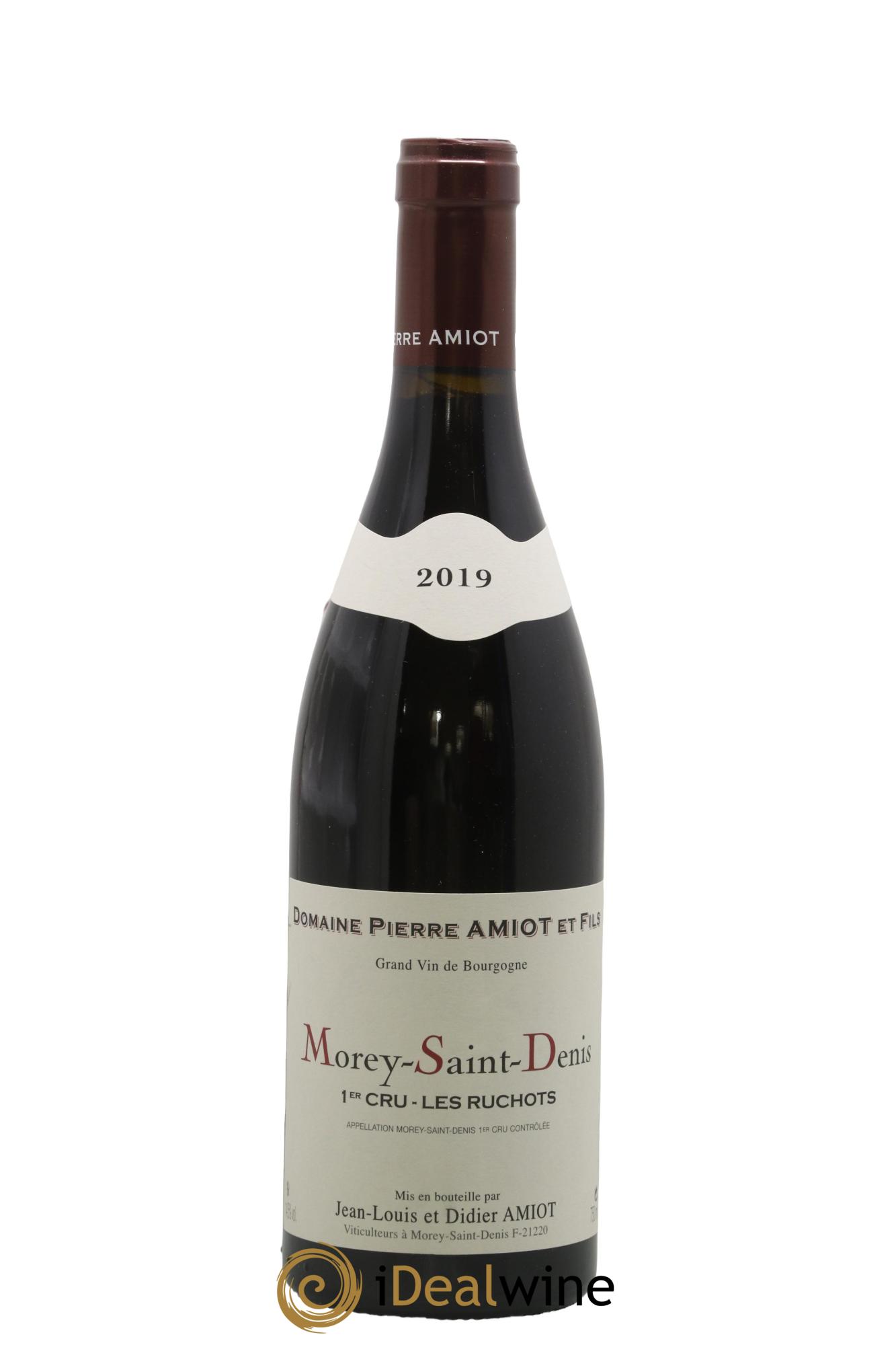 Morey Saint-Denis 1er Cru Les Ruchots Pierre Amiot et Fils (Domaine) 2019 - Posten von 1 Flasche - 0