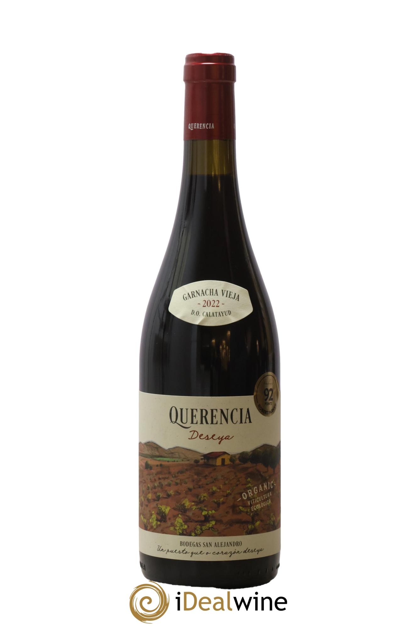 Espagne Calatayud Querencia Deseya Bodegas San Alejandro 2022 - Lot de 1 bouteille - 0