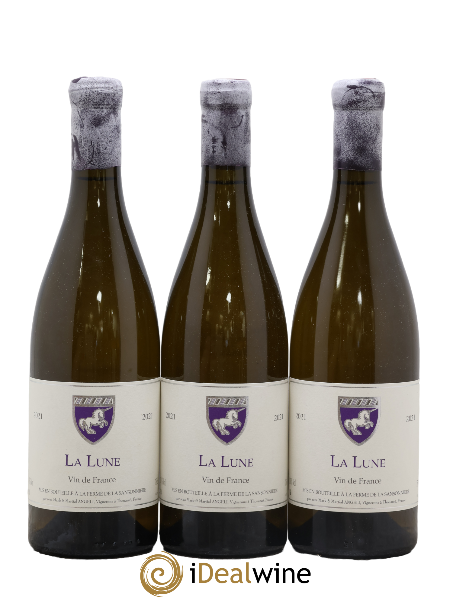 Vin de France La Lune Mark Angeli (Domaine) - Ferme de la Sansonnière 2021 - Lot of 3 bottles - 0