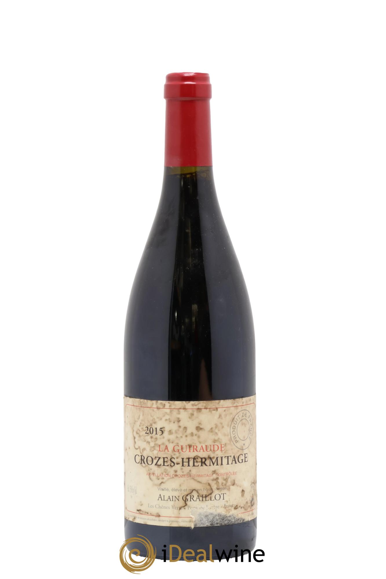 Crozes-Hermitage La Guiraude Domaine Graillot 2015 - Lot of 1 bottle - 0