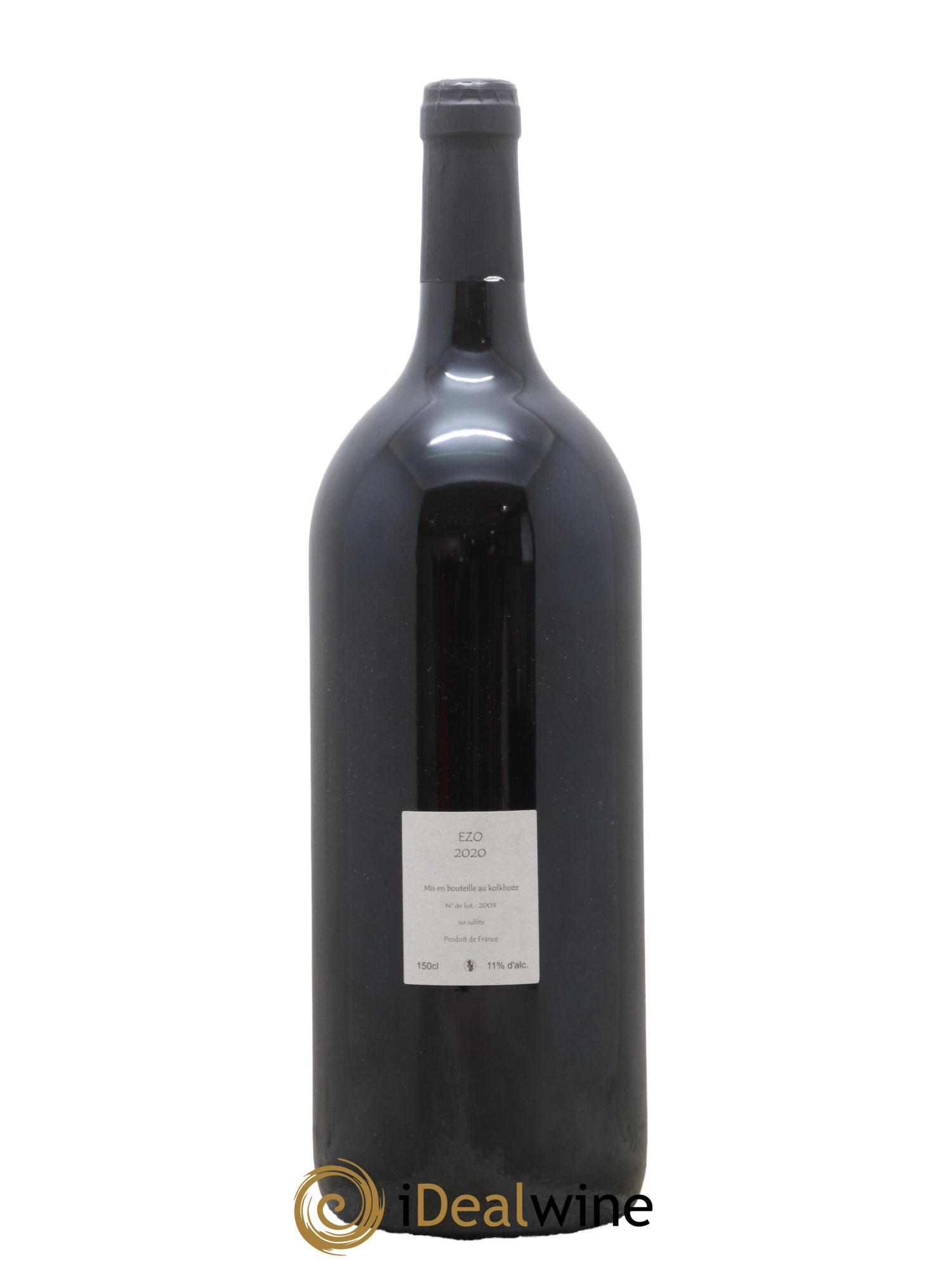 Vin de France Ezo Les Vins du Cabanon - Alain Castex 2020 - Lotto di 1 magnum - 1