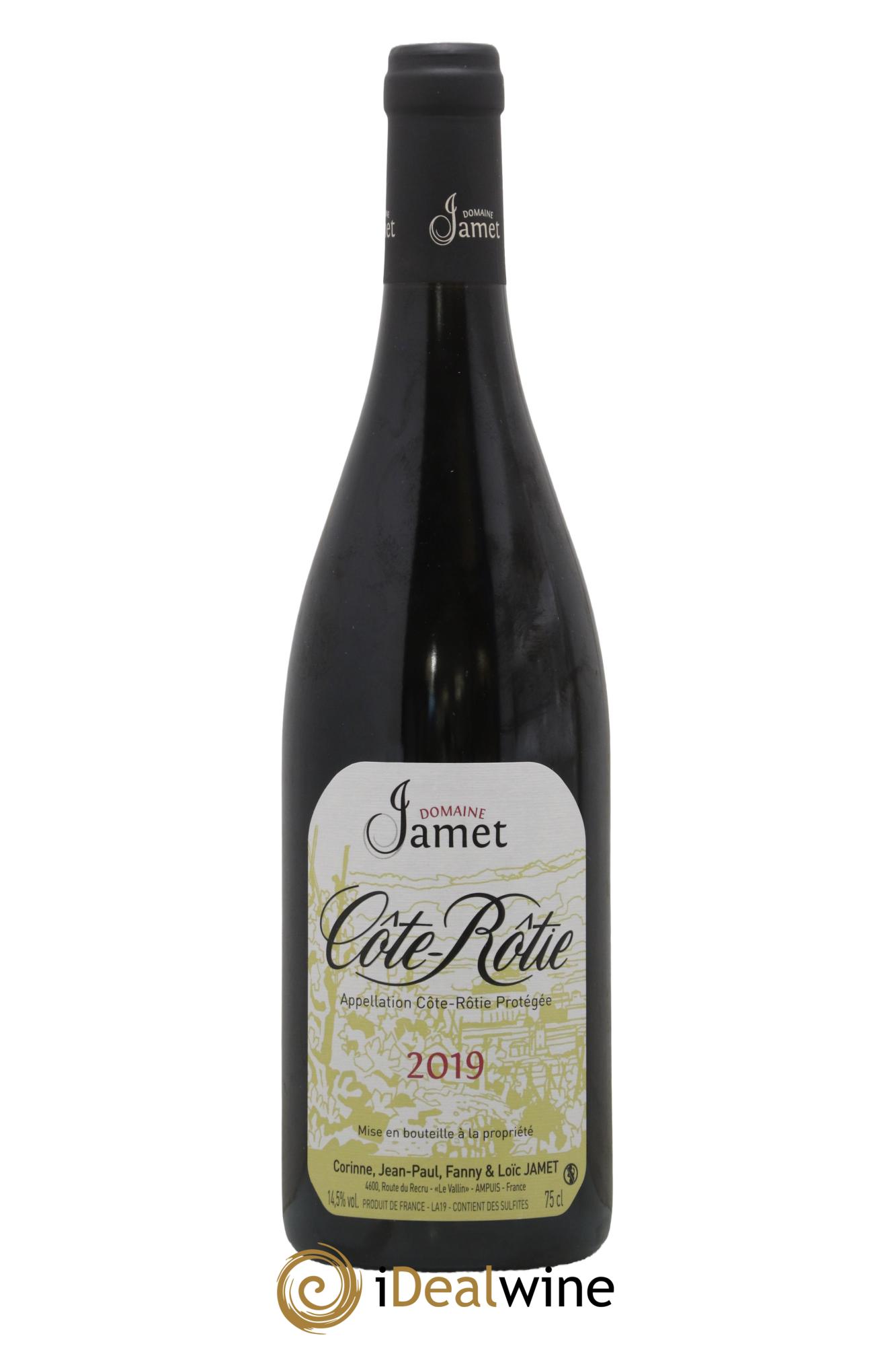 Côte-Rôtie Jamet (Domaine) 2019 - Lot de 1 bouteille - 0