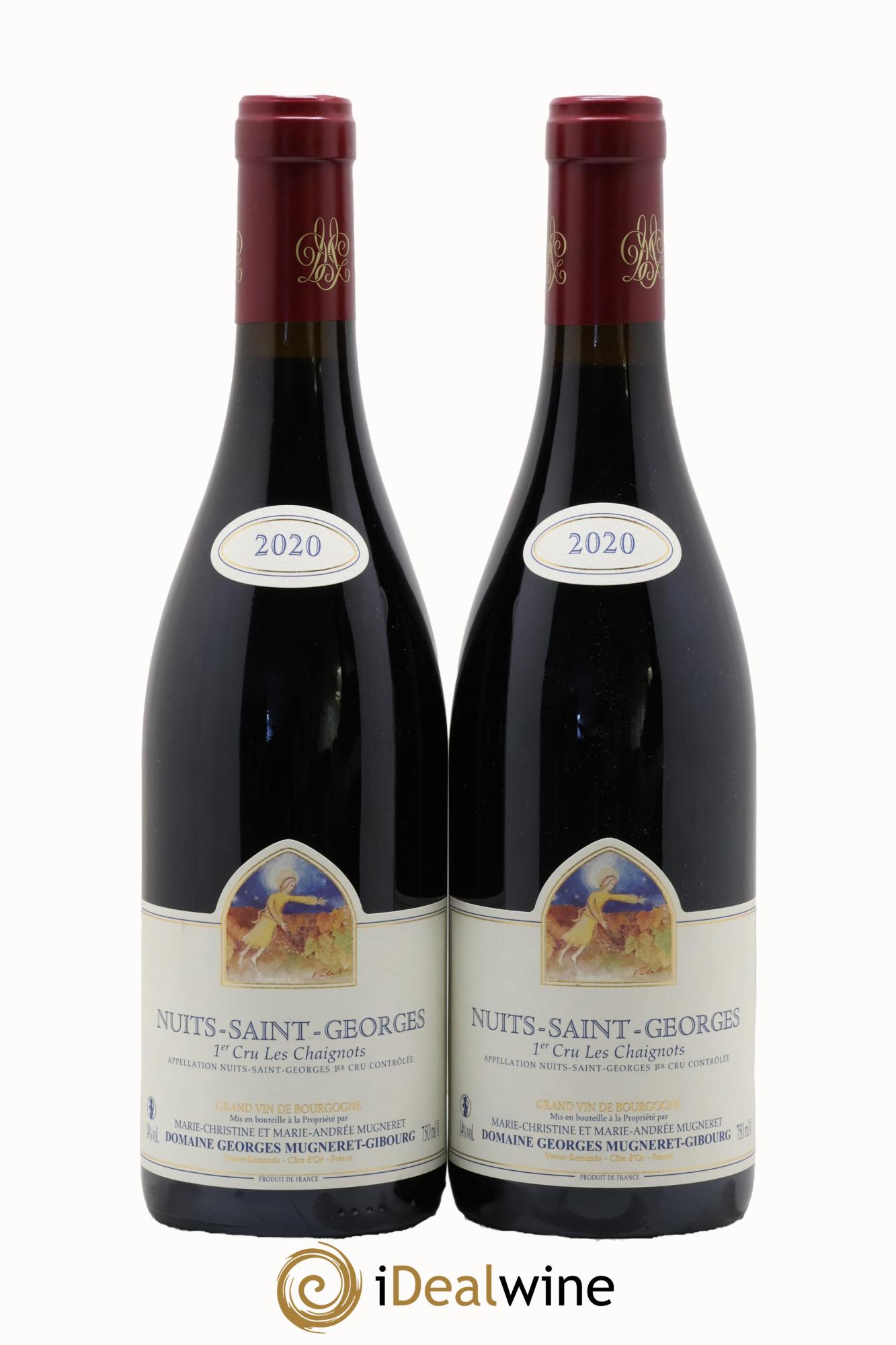 Nuits-Saint-Georges 1er Cru Les Chaignots Mugneret-Gibourg (Domaine) 2020 - Posten von 2 Flaschen - 0