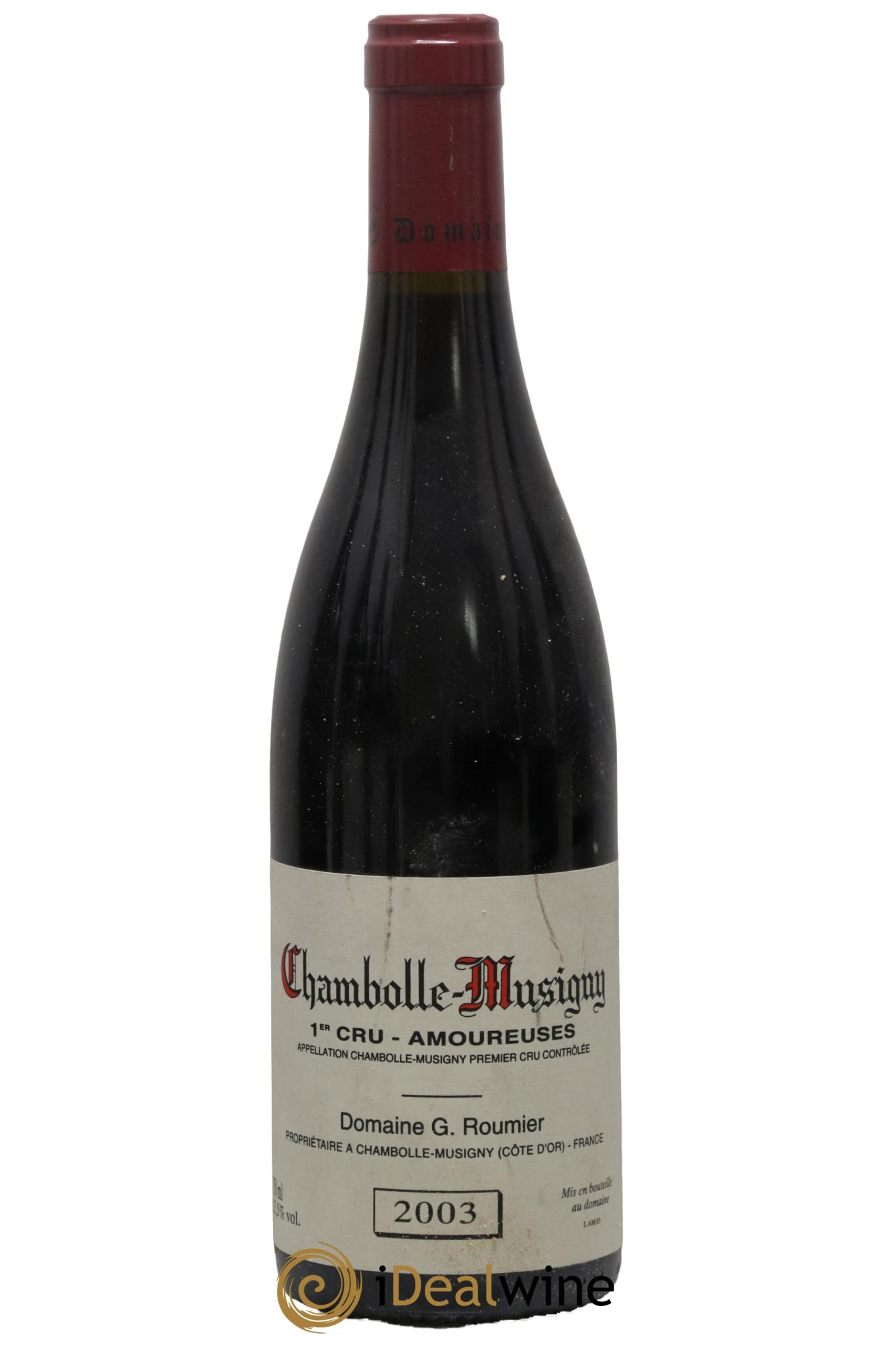 Chambolle-Musigny 1er Cru Les Amoureuses Georges Roumier (Domaine) 2003 - Lot de 1 bouteille - 0