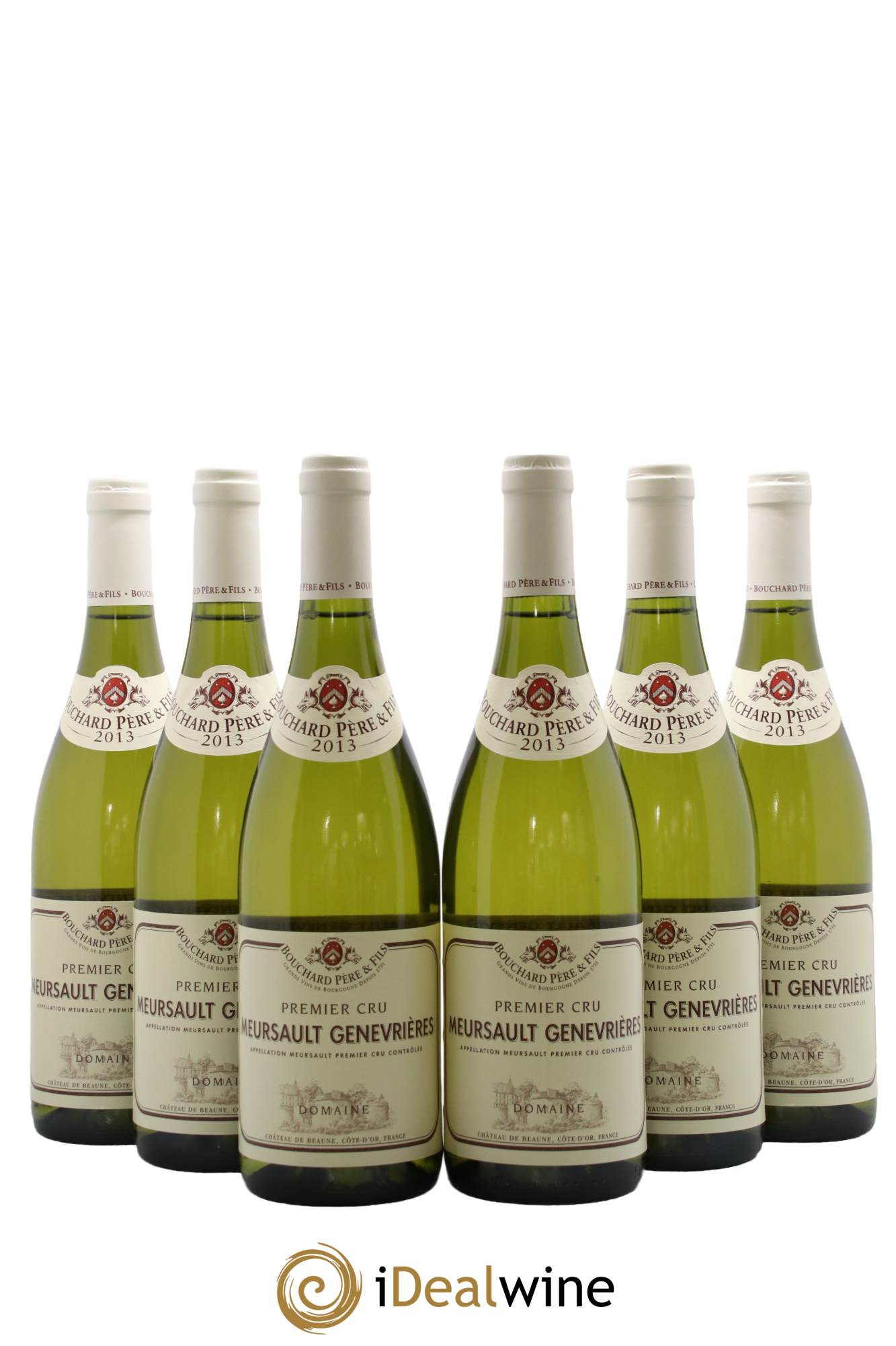 Meursault 1er Cru Genevrières Bouchard Père & Fils 2013 - Lot de 6 bouteilles - 0