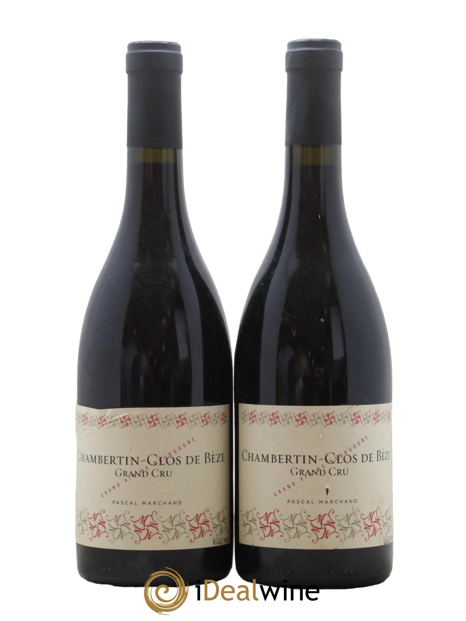 Chambertin Clos de Bèze Grand Cru Pascal Marchand 2010 - Lotto di 2 bottiglie - 0