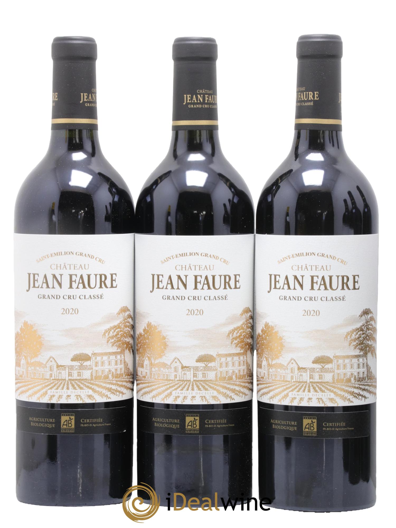 Château Jean Faure Grand Cru Classé 2020 - Lot of 6 bottles - 1