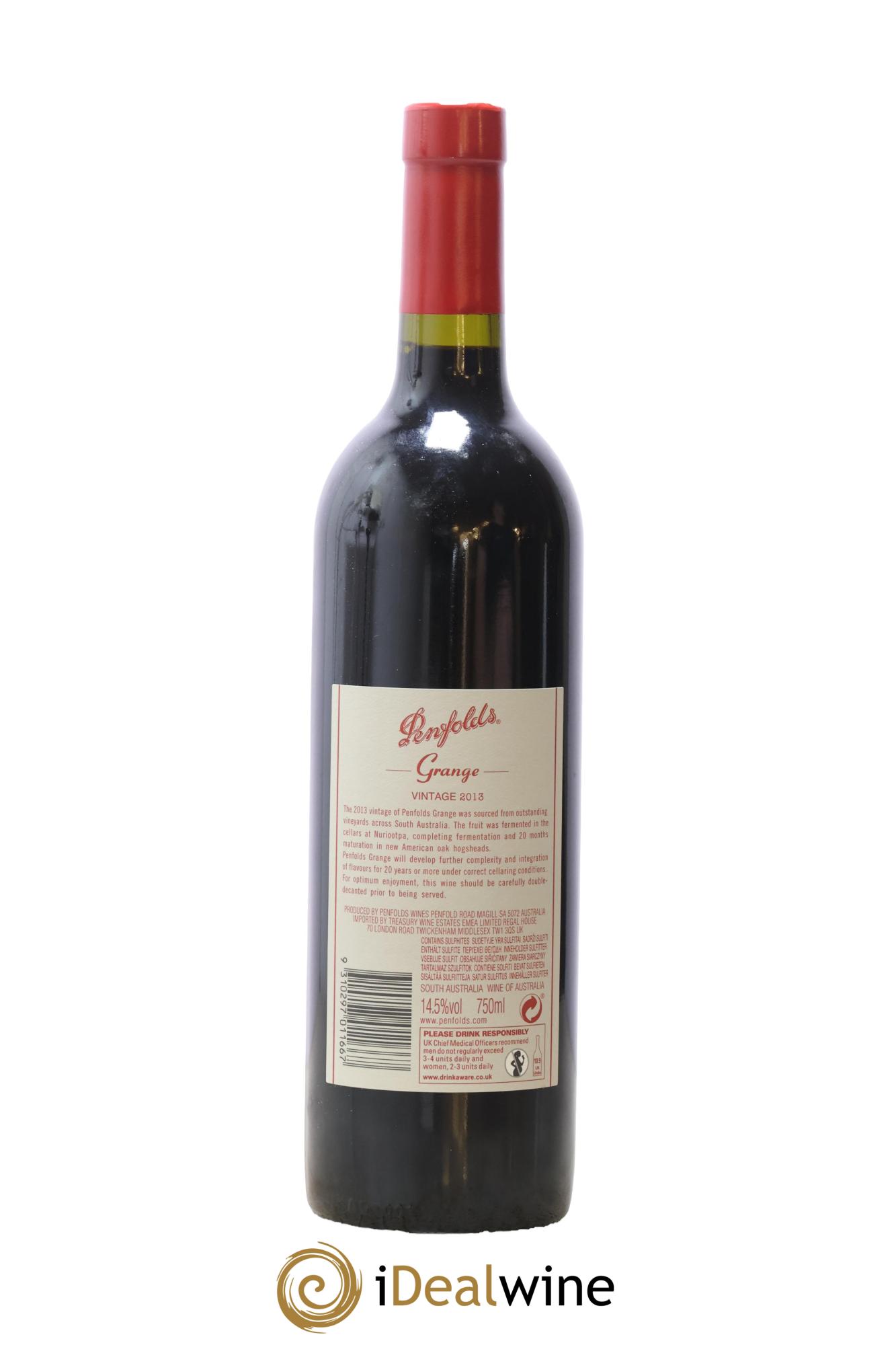 South Australia Penfolds Wines Grange Bin 95 2013 - Lotto di 1 bottiglia - 1