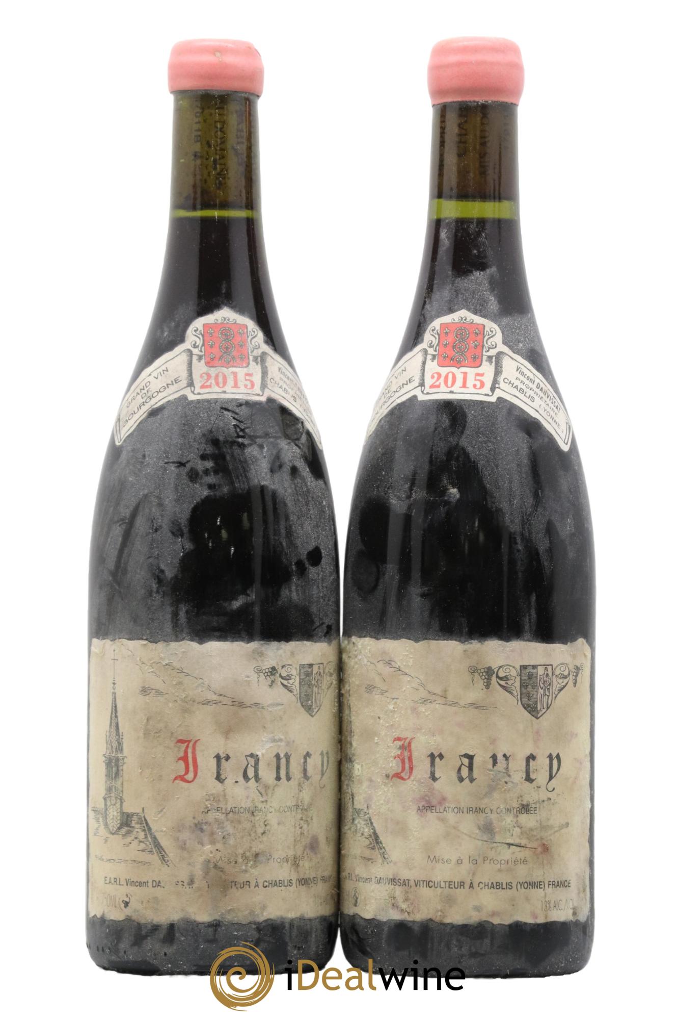 Irancy Vincent Dauvissat (Domaine) 2015 - Lot de 2 bouteilles - 0