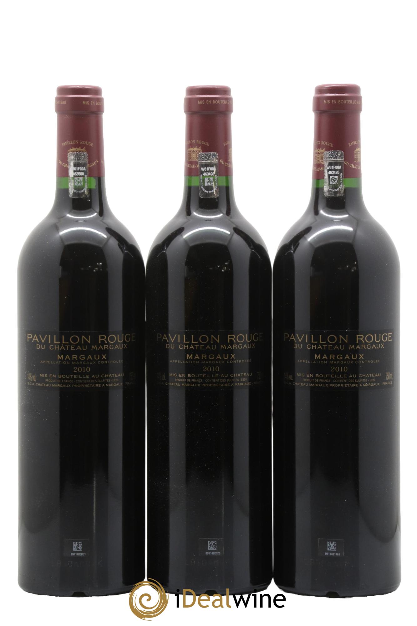 Pavillon Rouge du Château Margaux Second Vin 2010 - Lot de 6 bouteilles - 4