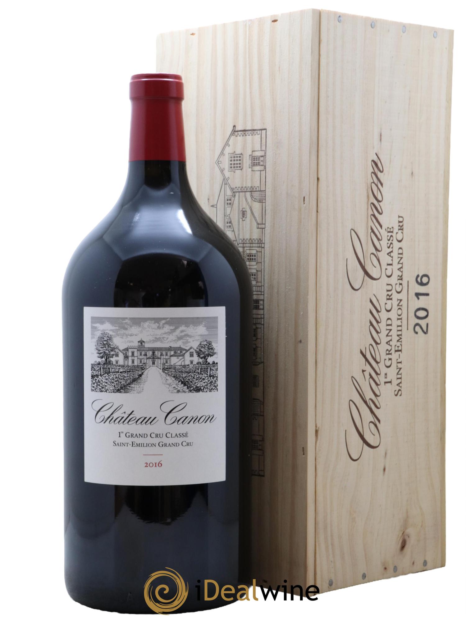 Château Canon 1er Grand Cru Classé B 2016 - Lot de 1 double magnum - 0