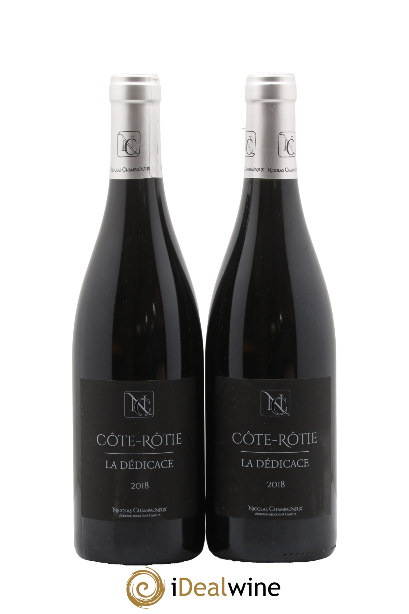 Côte-Rôtie La Dédicace Domaine Champagneux 2018 - Lot de 2 bouteilles - 0