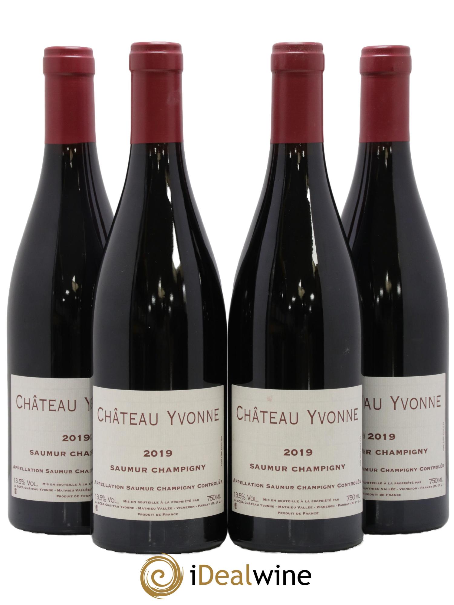 Saumur-Champigny Château Yvonne 2019 - Lot de 4 bouteilles - 0