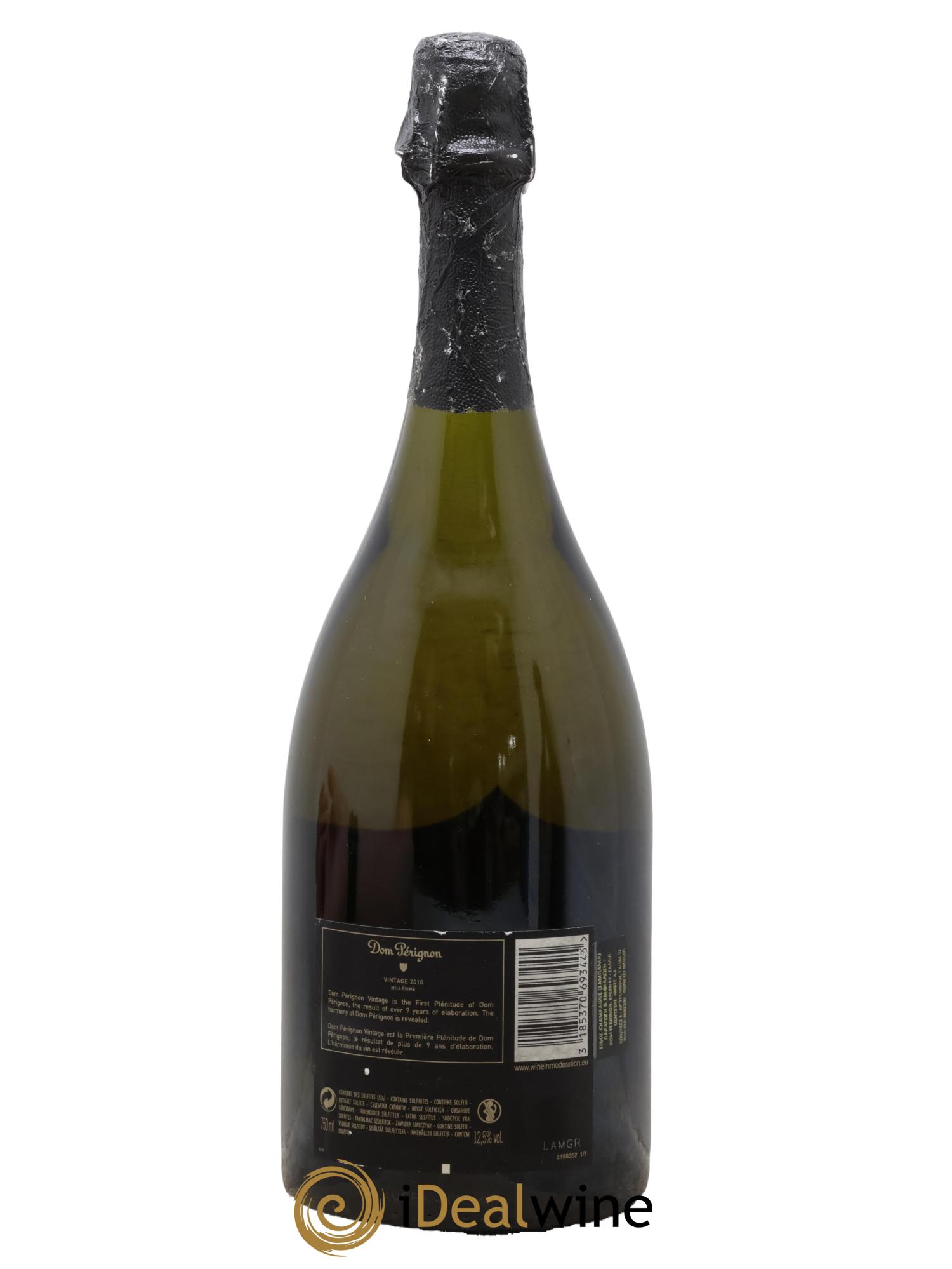 Brut Dom Pérignon 2010 - Lot de 1 bouteille - 1