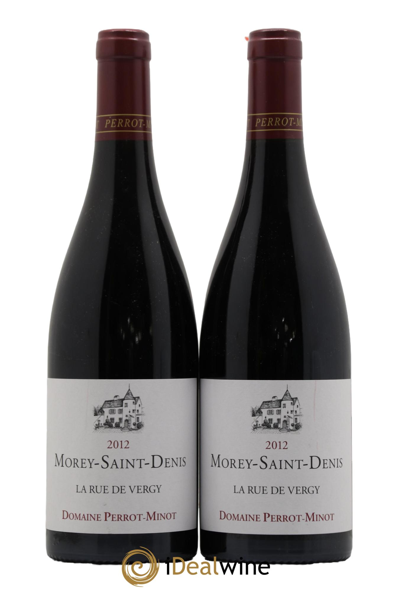 Morey Saint-Denis La Rue De Vergy Perrot-Minot 2012 - Lot of 2 bottles - 0